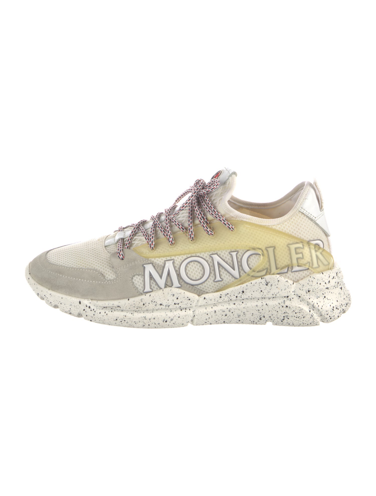 Moncler Suede Printed Sneakers