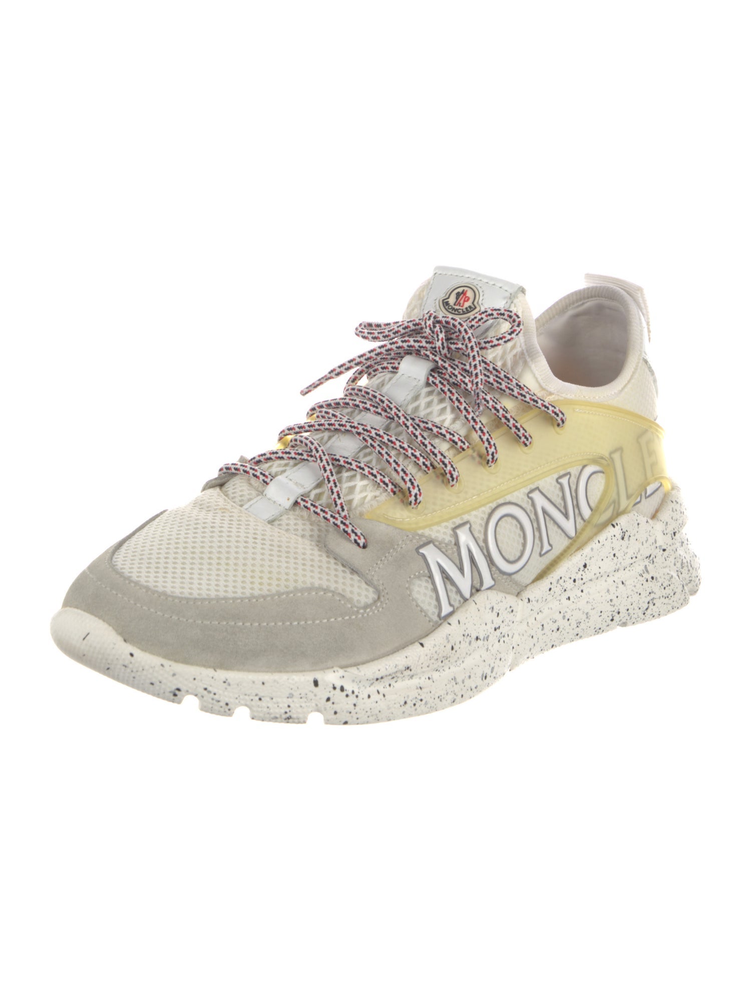 Moncler Suede Printed Sneakers