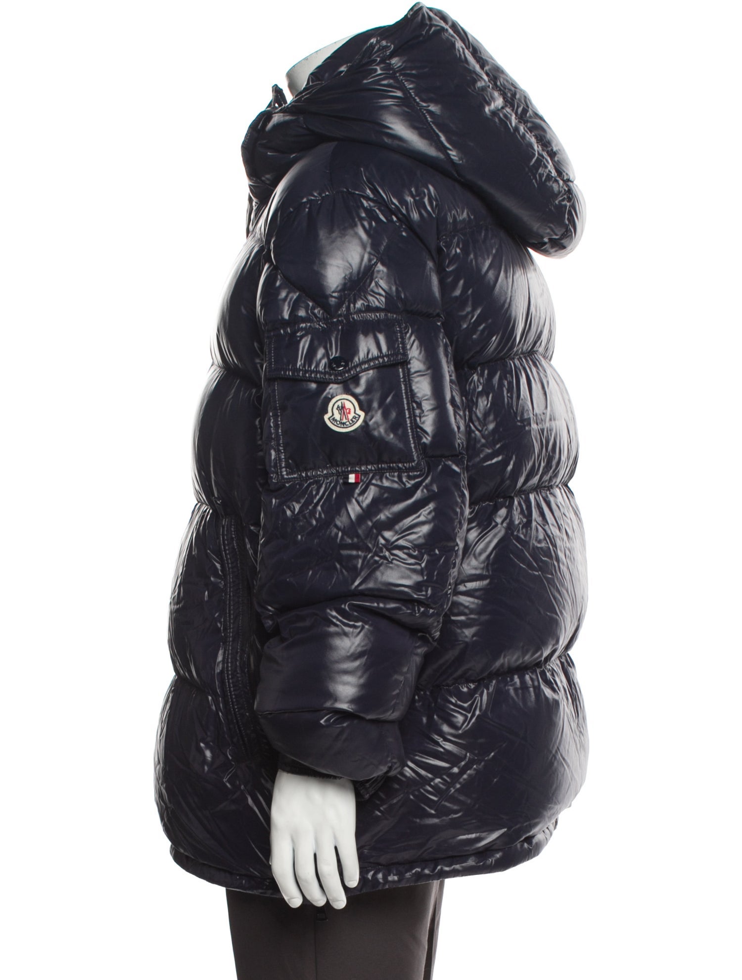 Moncler Graphic Print Puffer Coat
