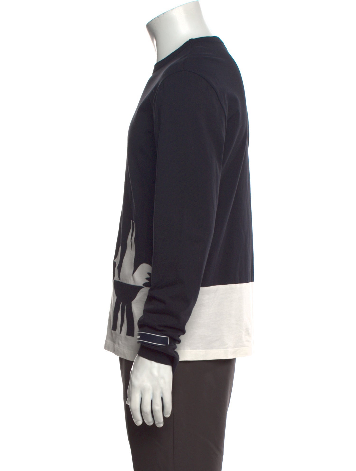 Moncler Crew Neck Long Sleeve T-Shirt