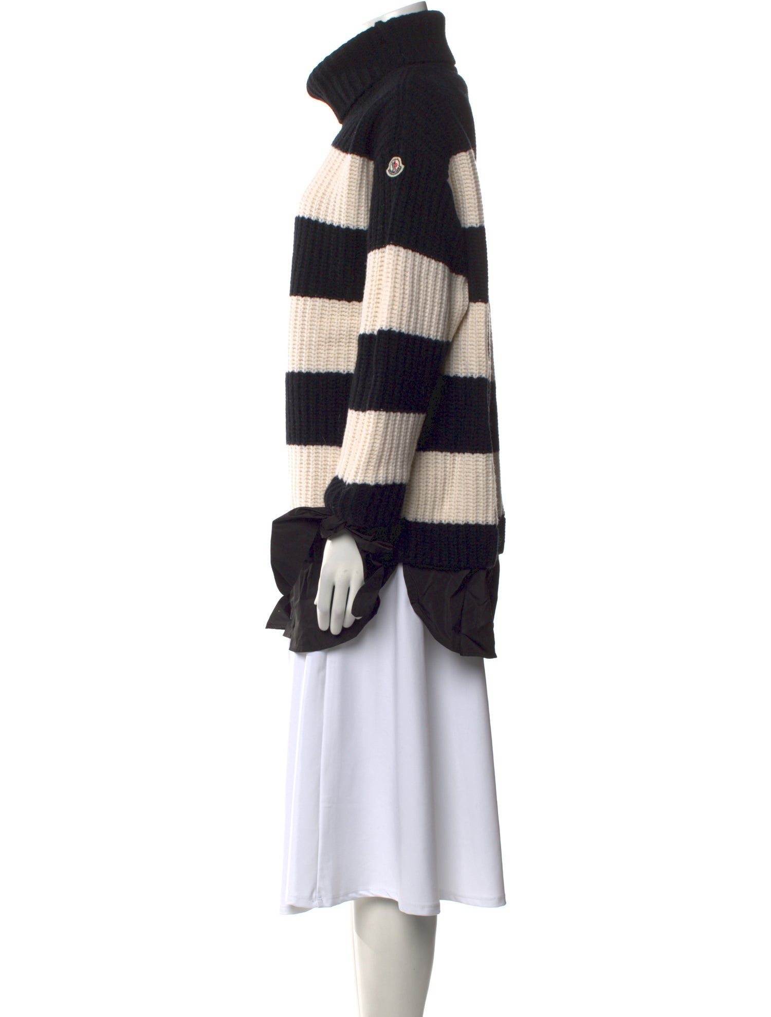 Moncler Virgin Wool Striped Sweater