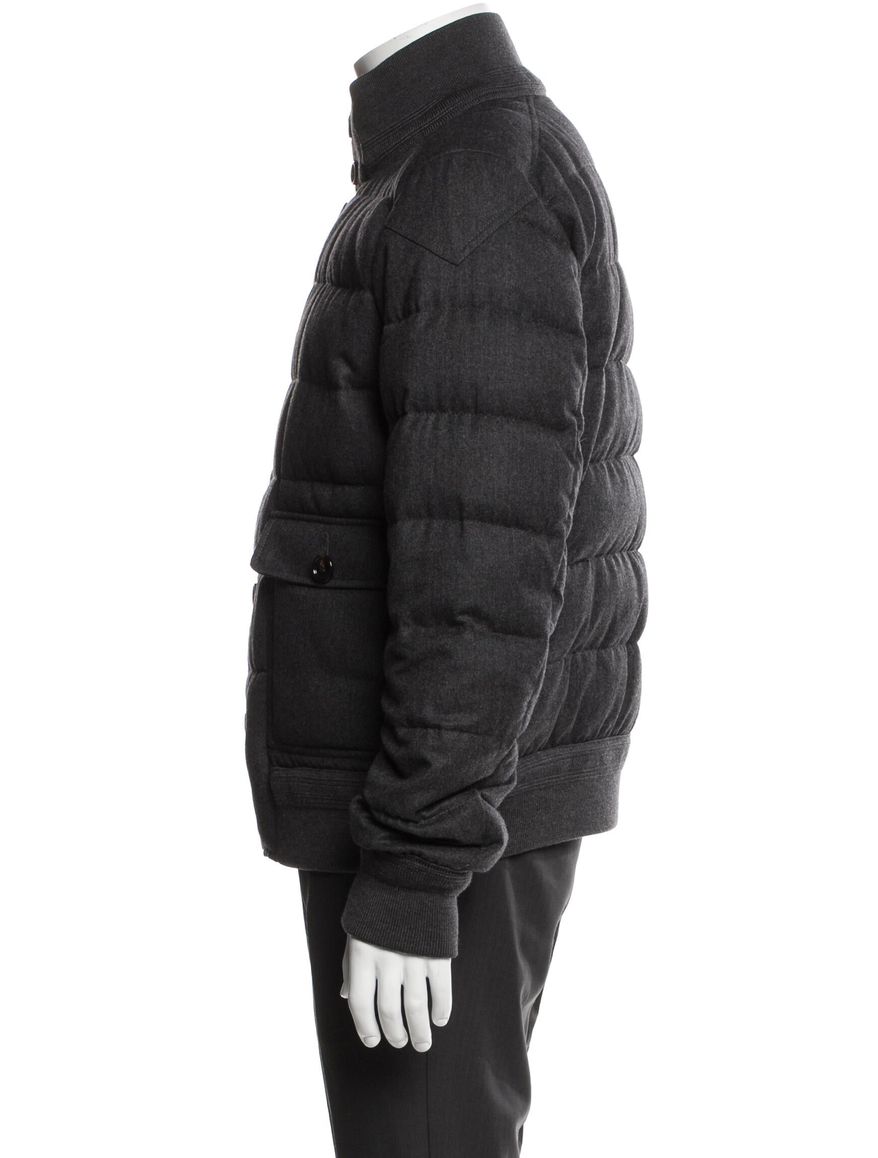 Moncler Wool Puffer Coat