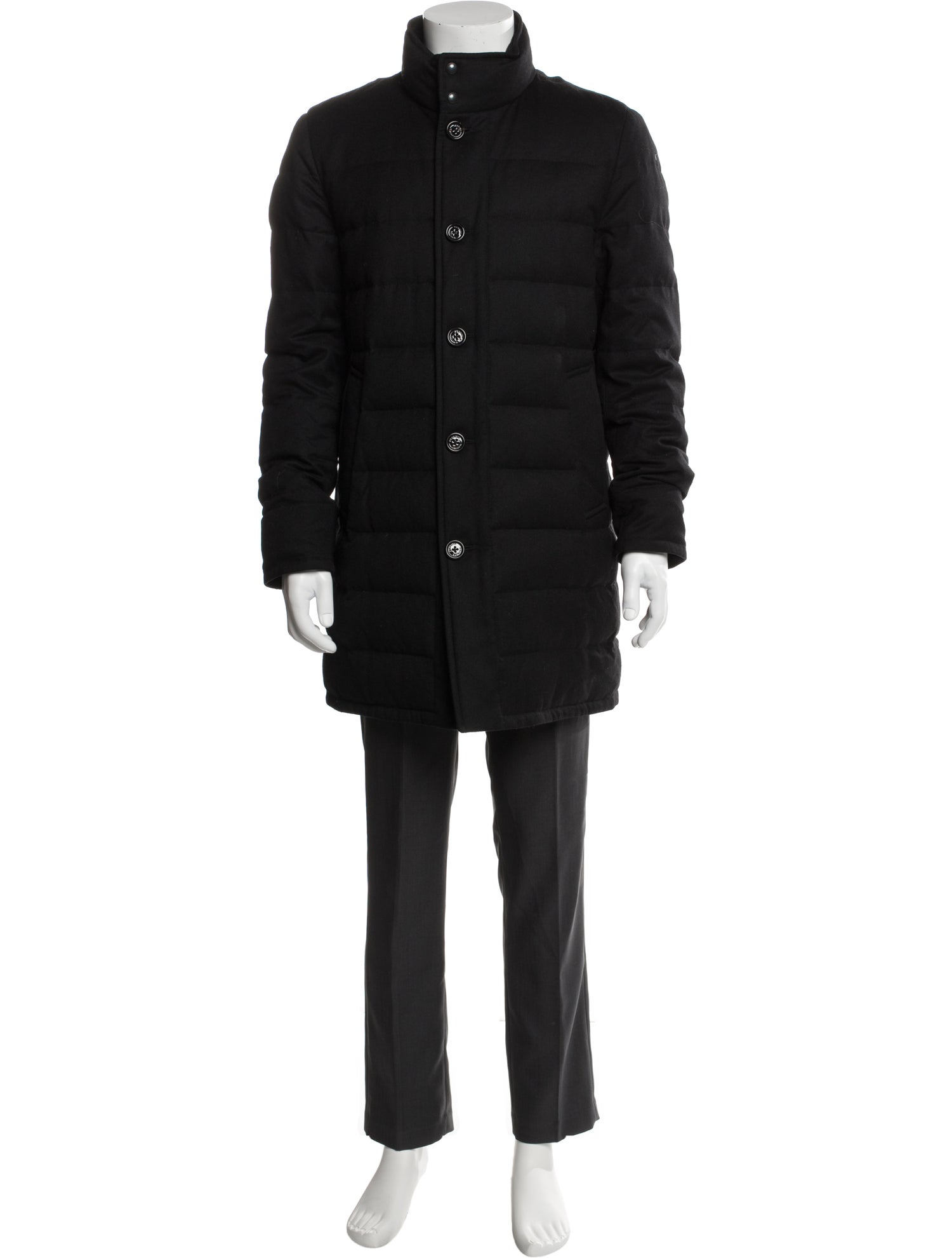 Moncler Wool Puffer Coat