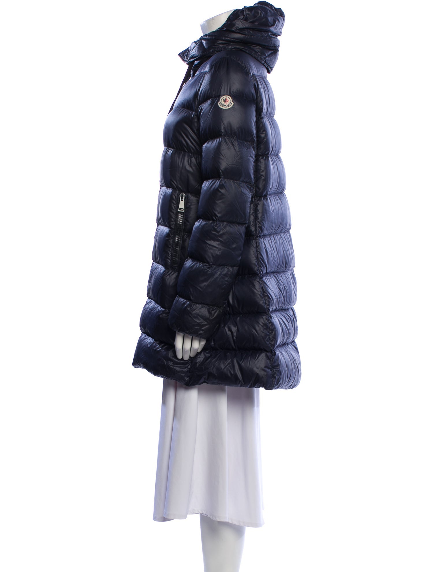 Moncler Nylon Down Coat
