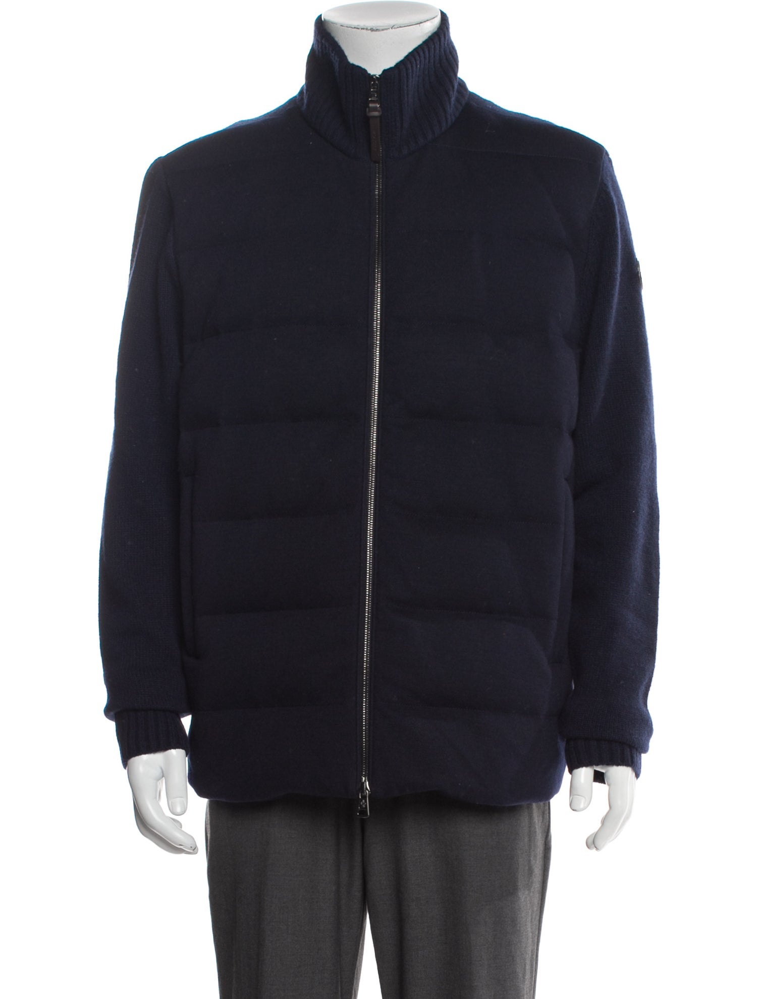 Moncler Virgin Wool Puffer Coat