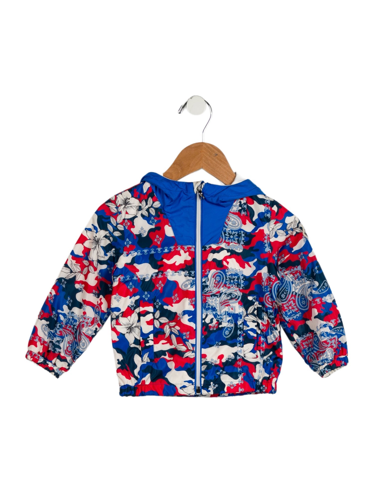 Moncler Floral Hooded Jacket