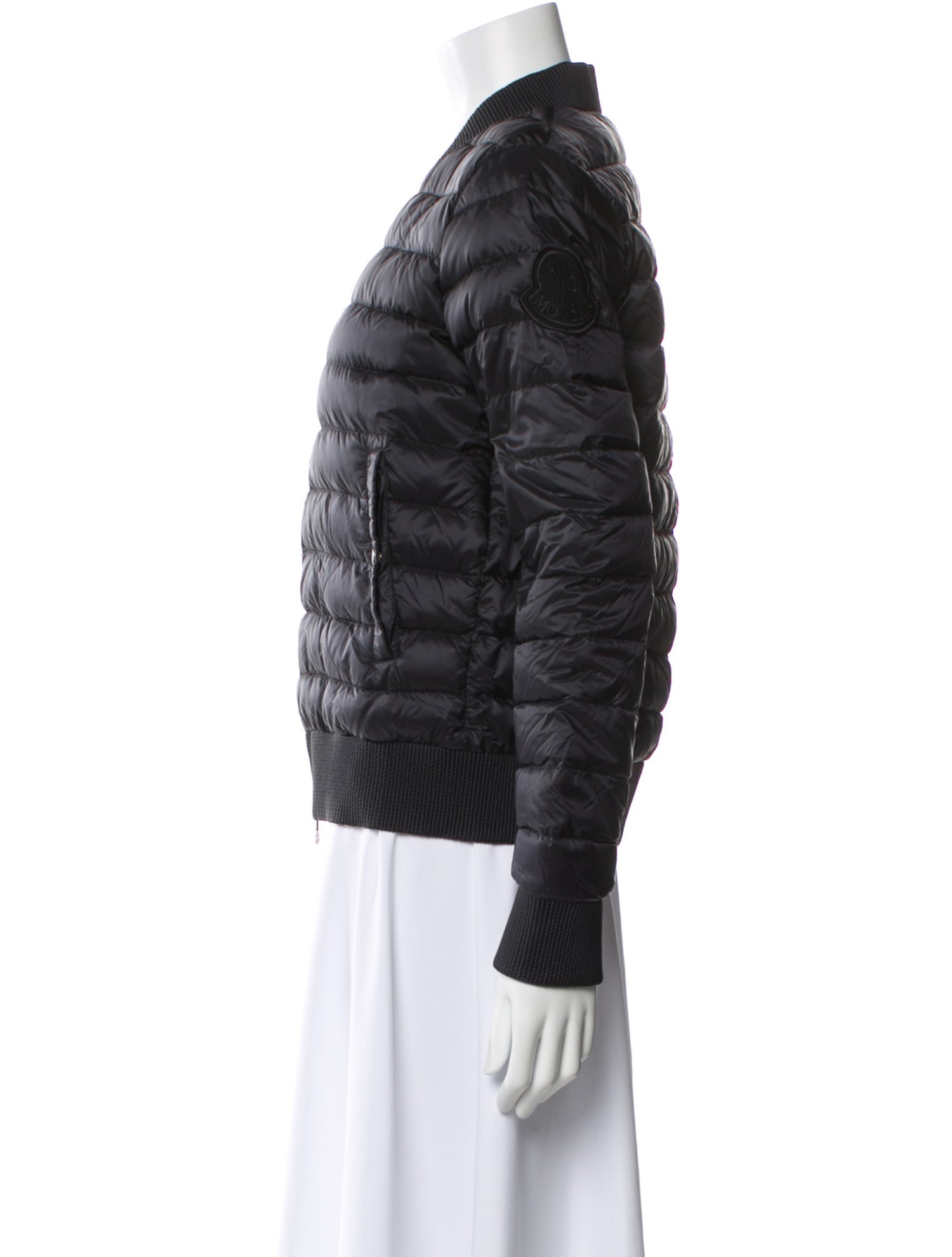 Moncler Nylon Bomber Jacket
