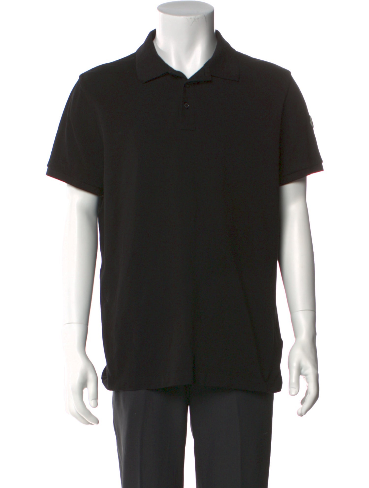 Moncler Crew Neck Short Sleeve Polo Shirt