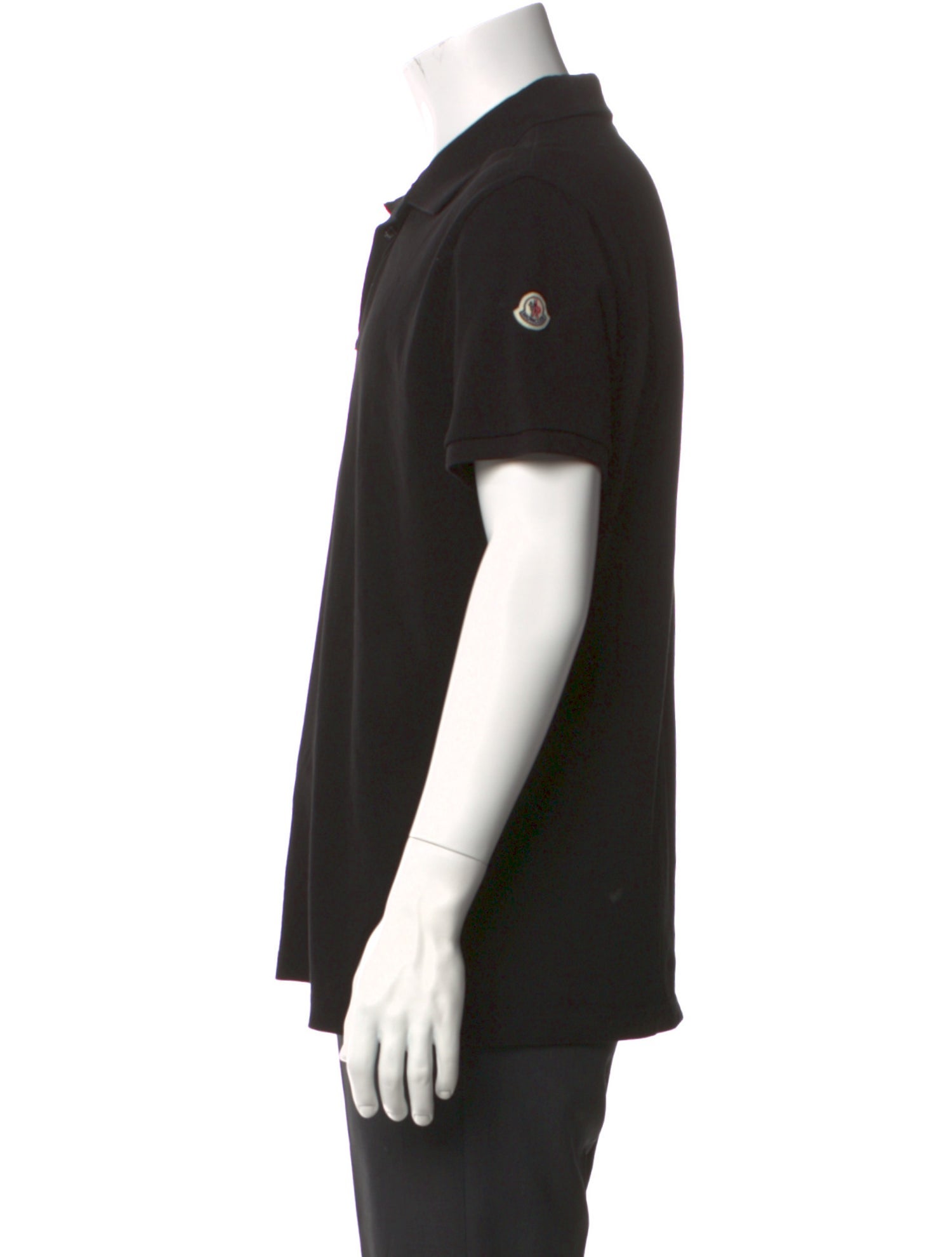 Moncler Crew Neck Short Sleeve Polo Shirt