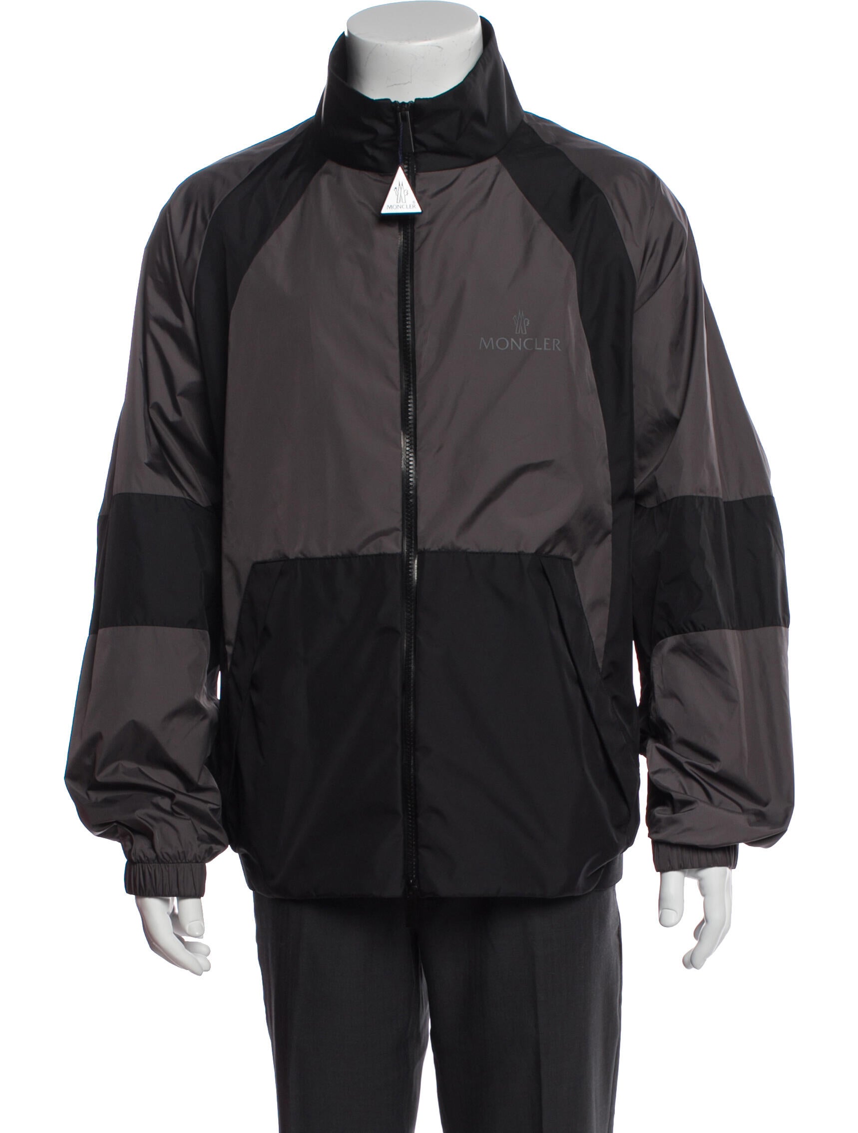 Moncler Colorblock Pattern Windbreaker