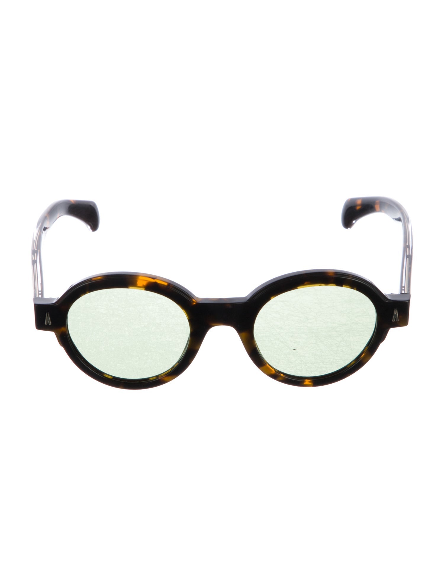 Moncler Round Mirrored Sunglasses