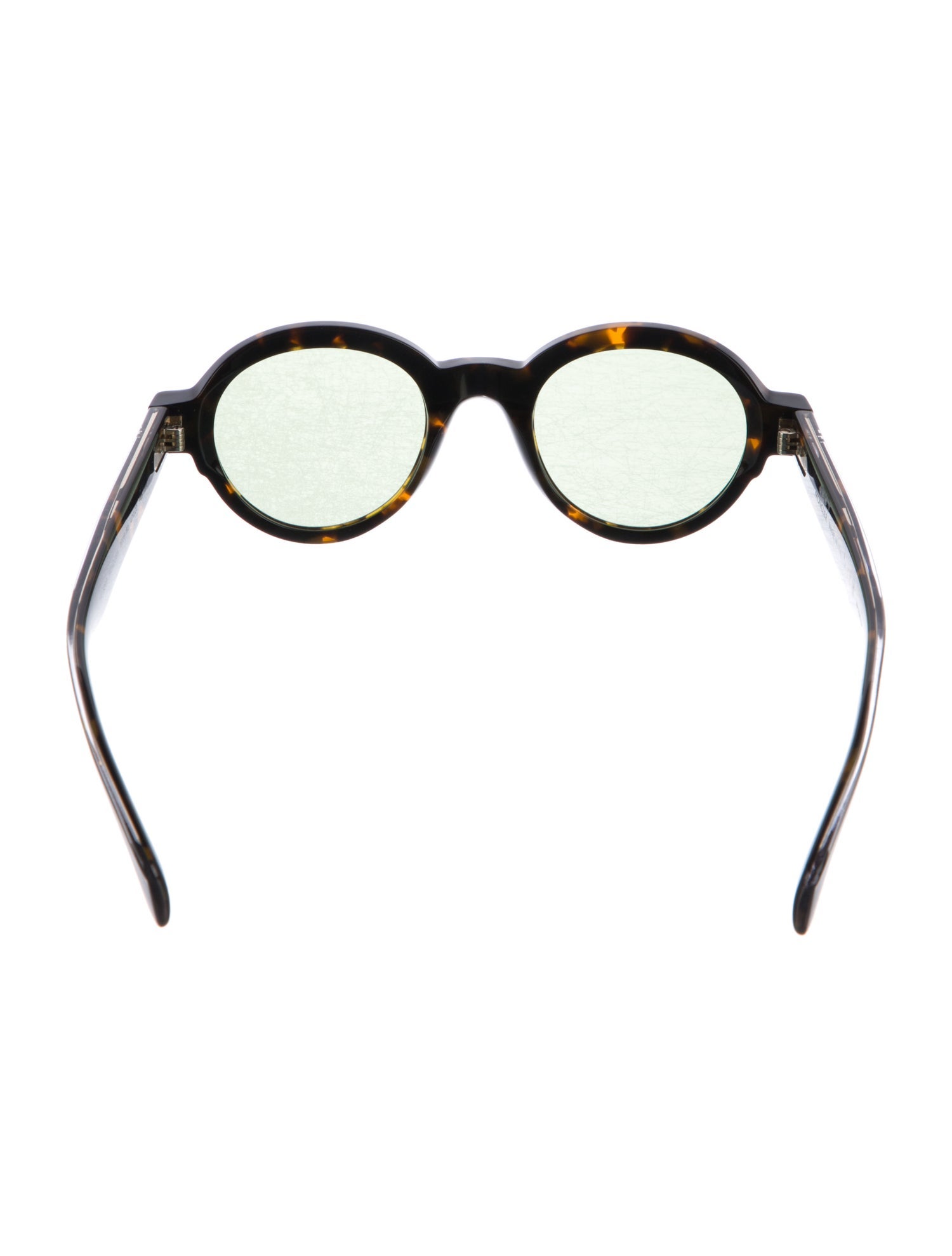 Moncler Round Mirrored Sunglasses