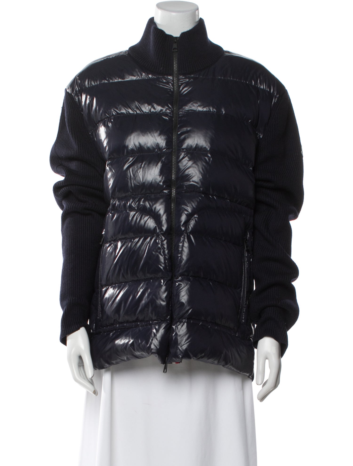 Moncler Virgin Wool Puffer Coat