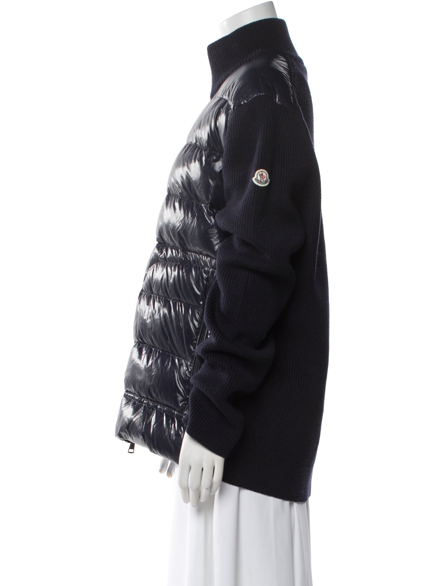 Moncler Virgin Wool Puffer Coat