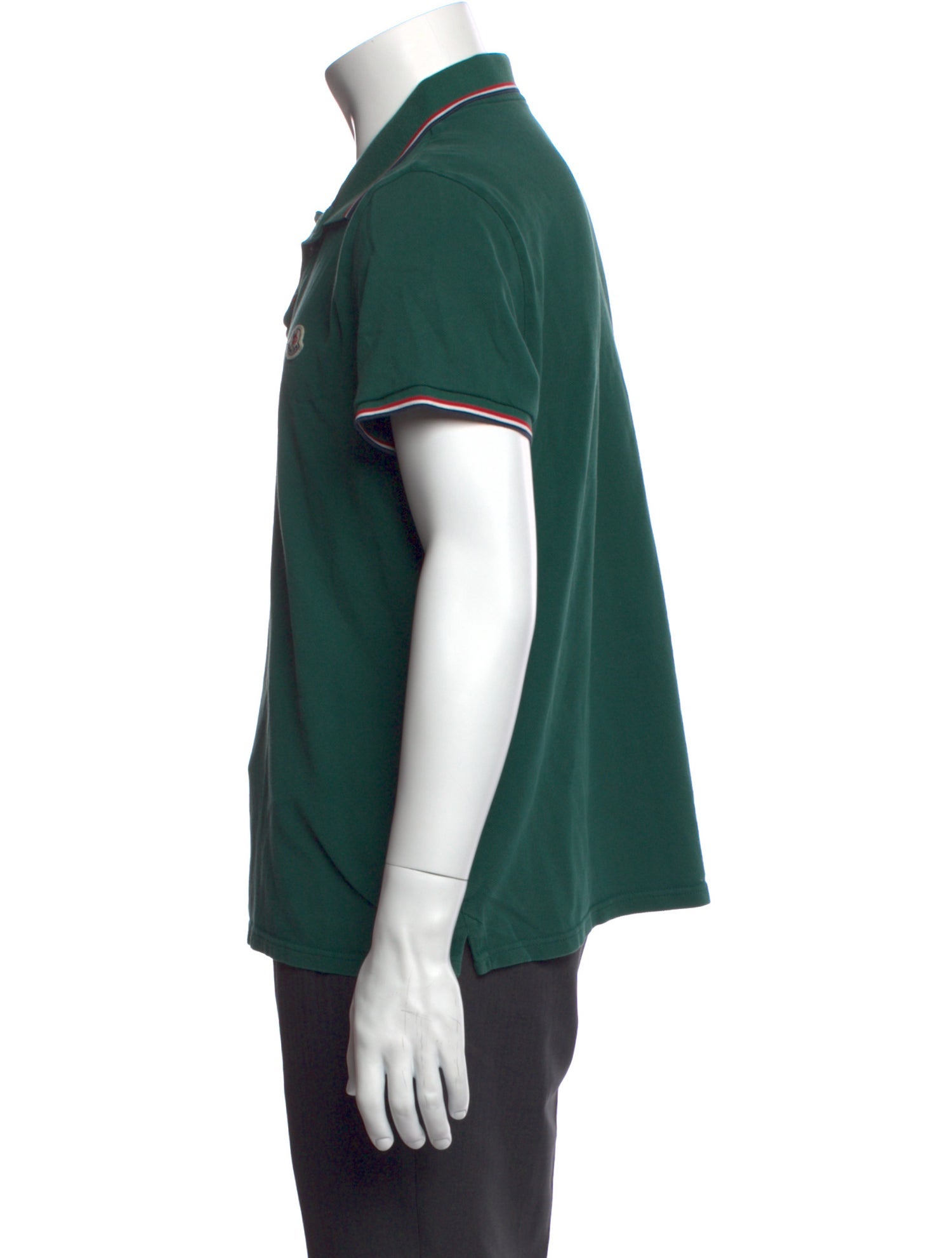 Moncler Crew Neck Short Sleeve Polo Shirt