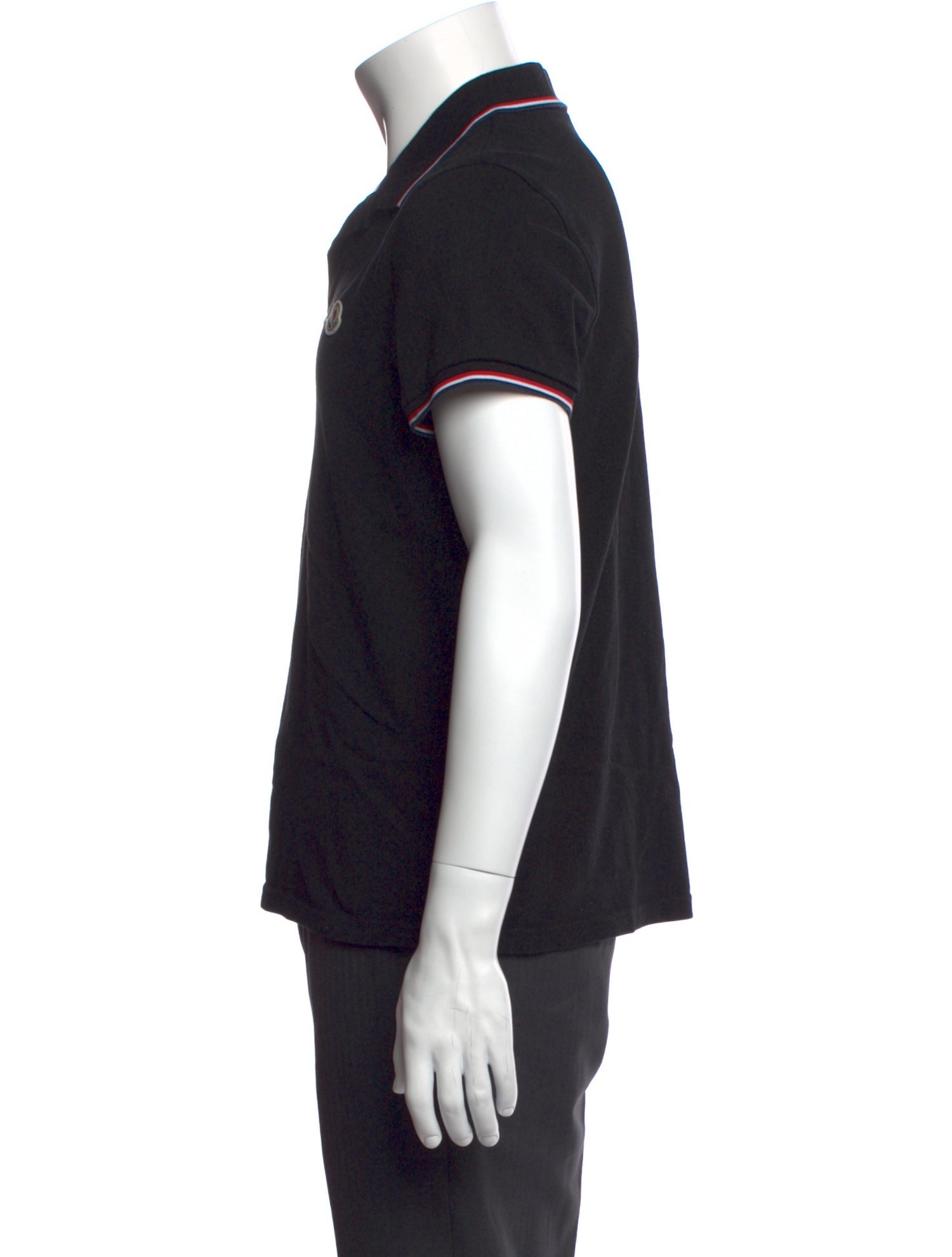 Moncler Crew Neck Short Sleeve Polo Shirt