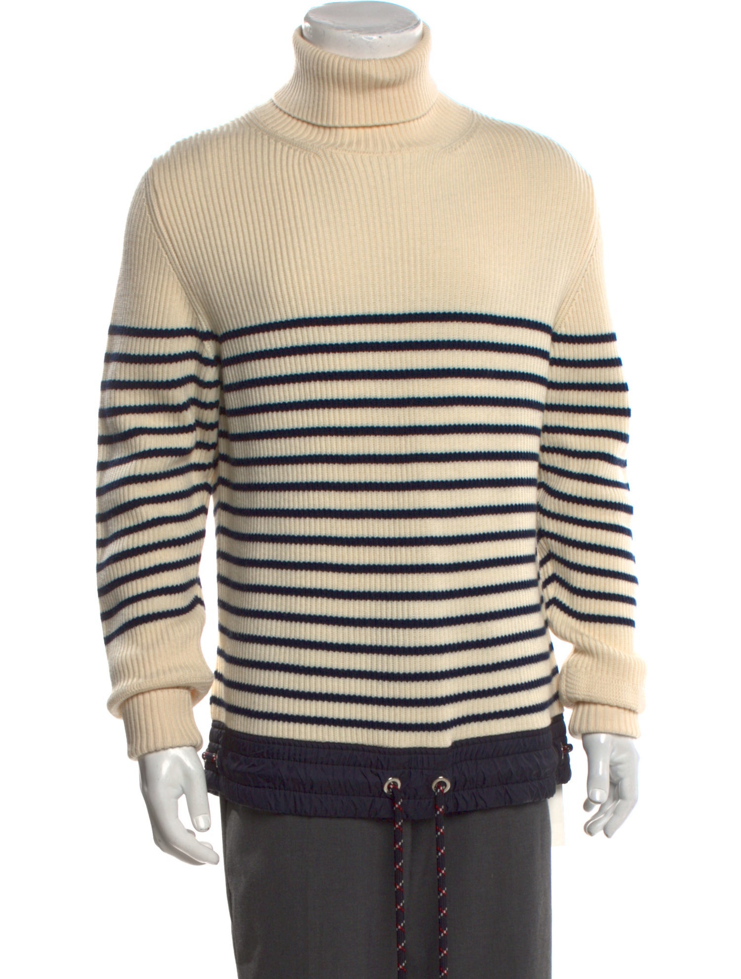 Moncler Virgin Wool Striped Pullover
