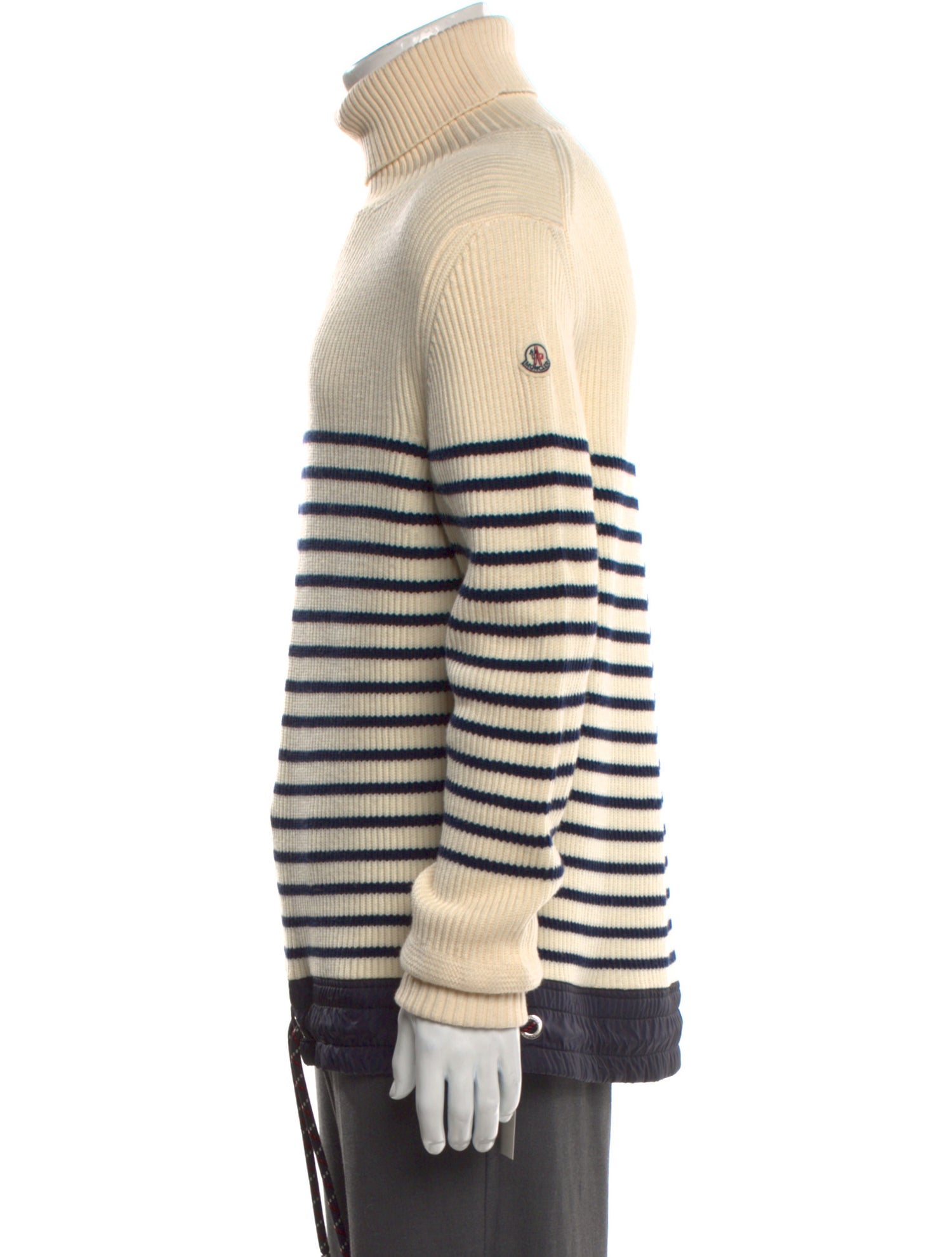 Moncler Virgin Wool Striped Pullover