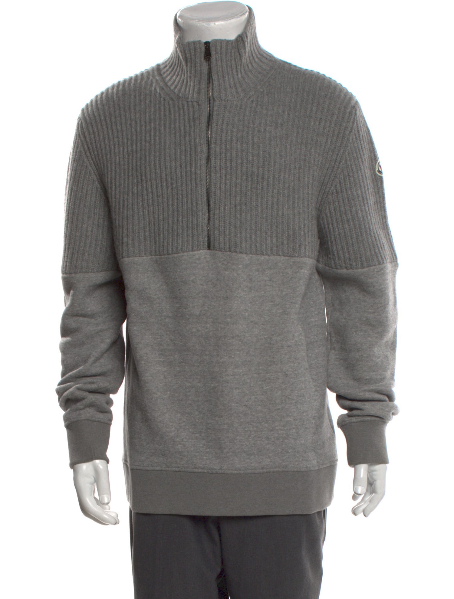 Moncler Turtleneck Long Sleeve Cardigan