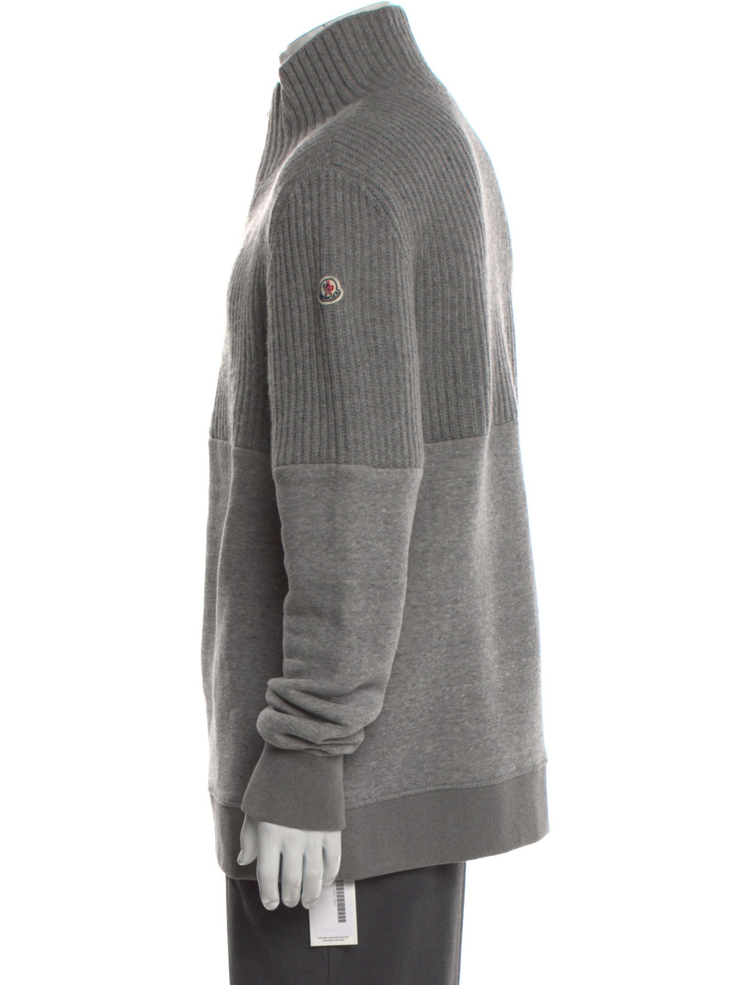 Moncler Turtleneck Long Sleeve Cardigan