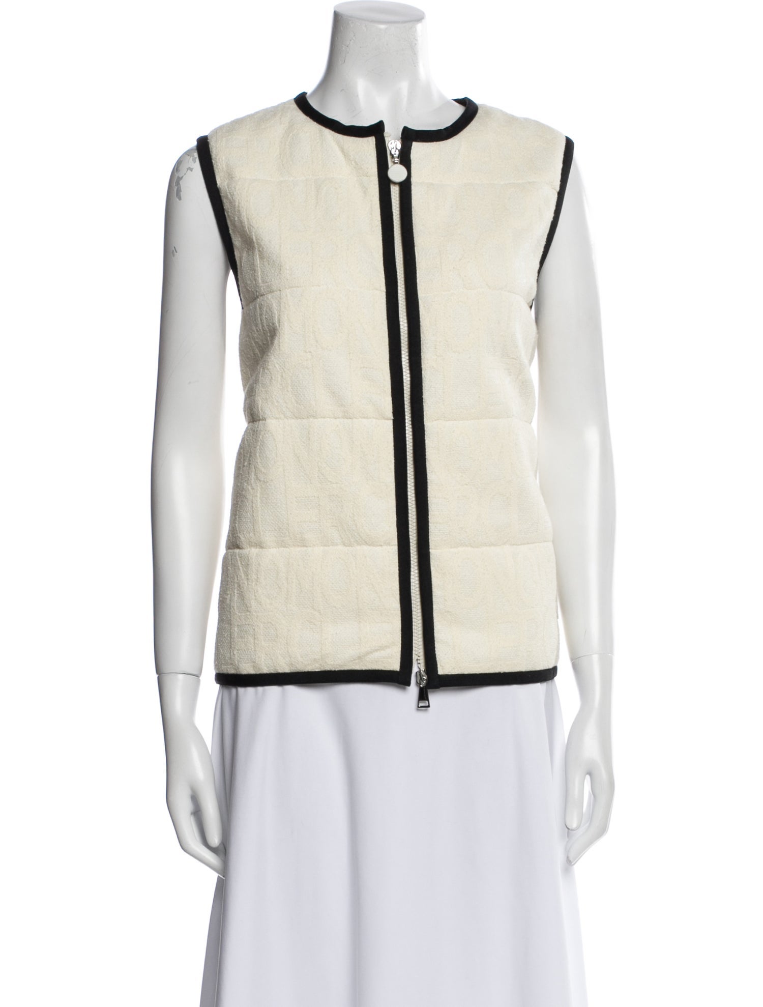 Moncler Colorblock Pattern Vest
