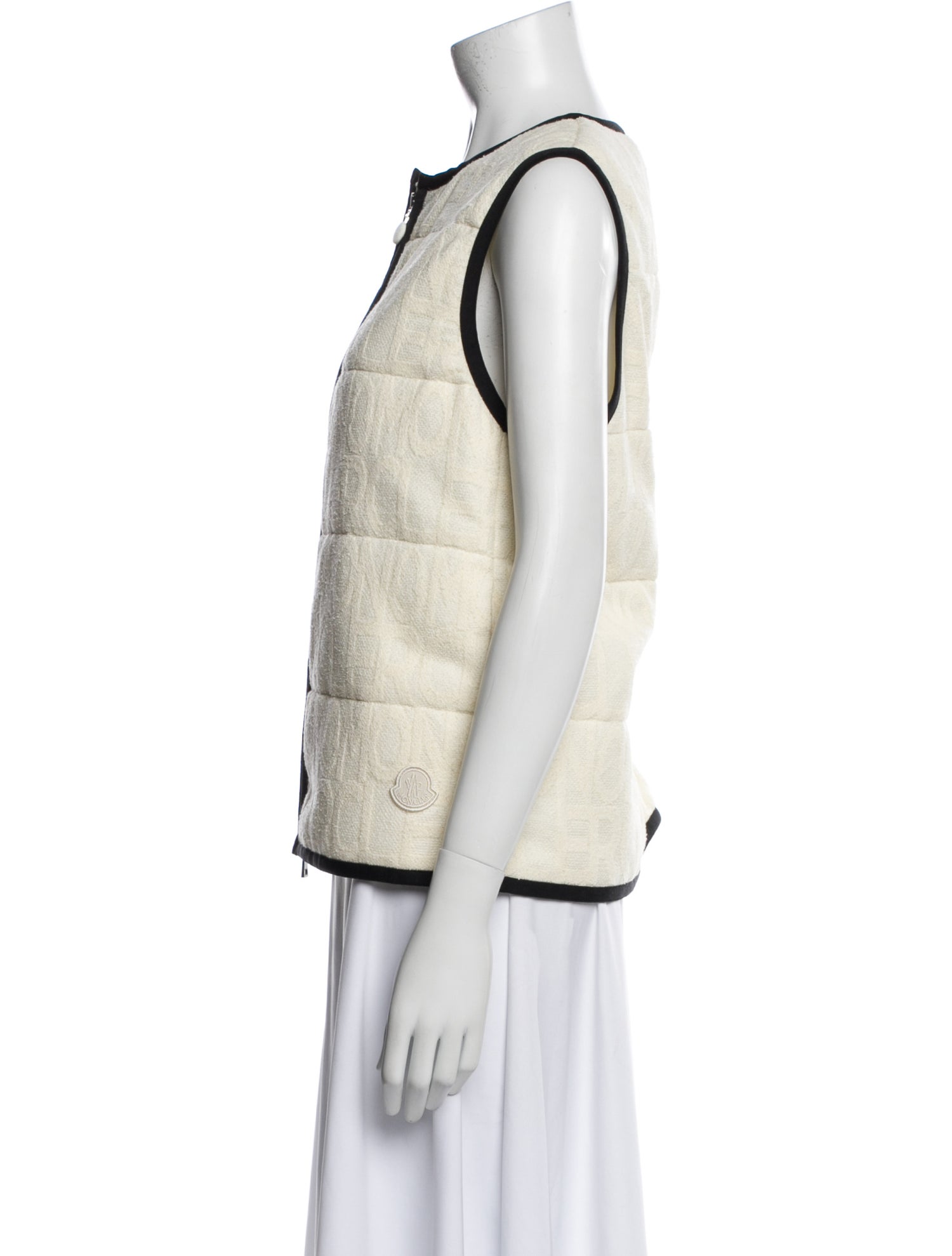Moncler Colorblock Pattern Vest