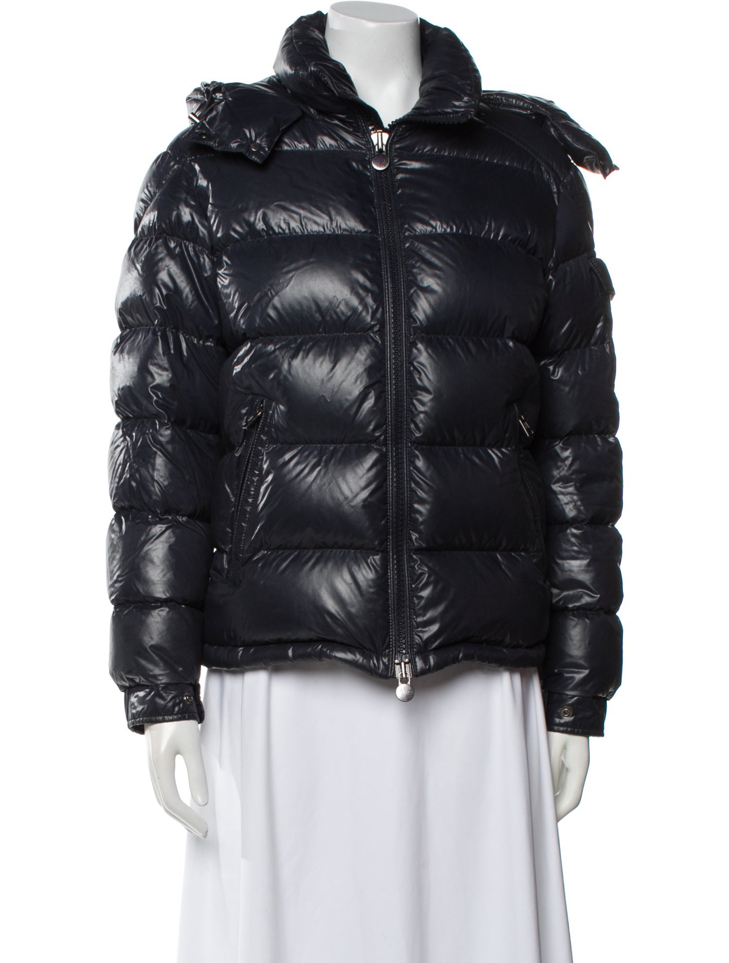 Moncler Nylon Down Coat