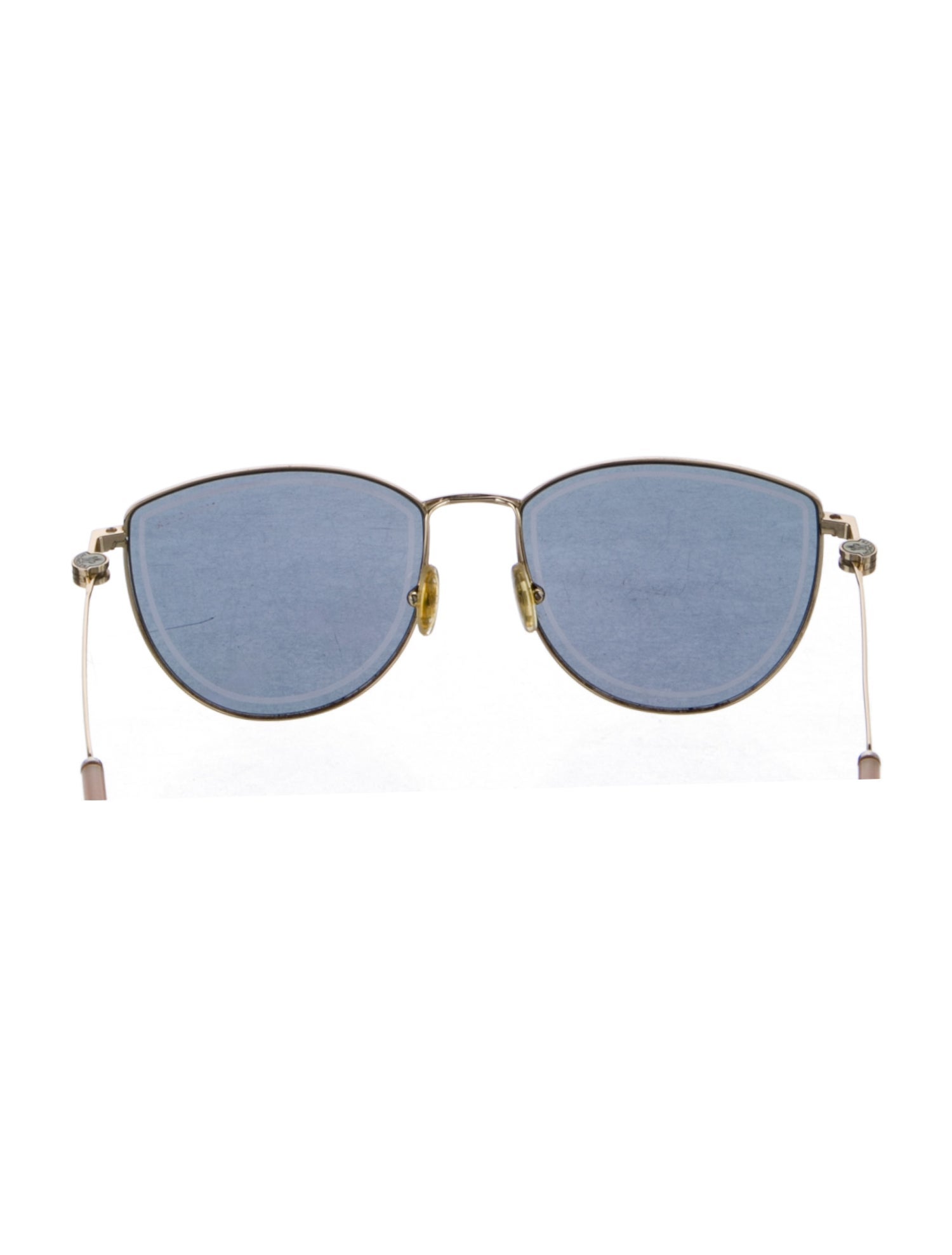 Moncler Aviator Mirrored Sunglasses
