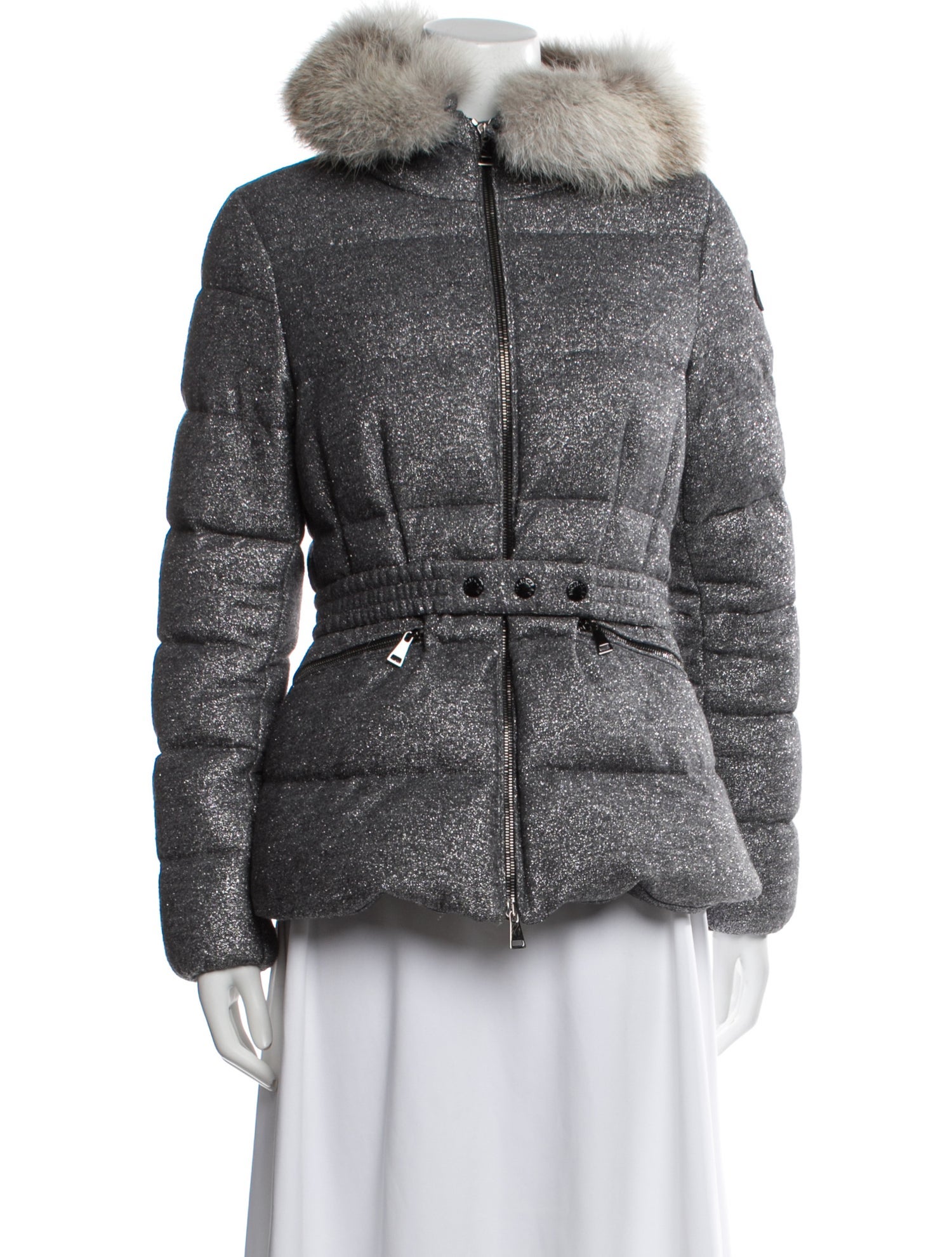 Moncler Virgin Wool Down Coat