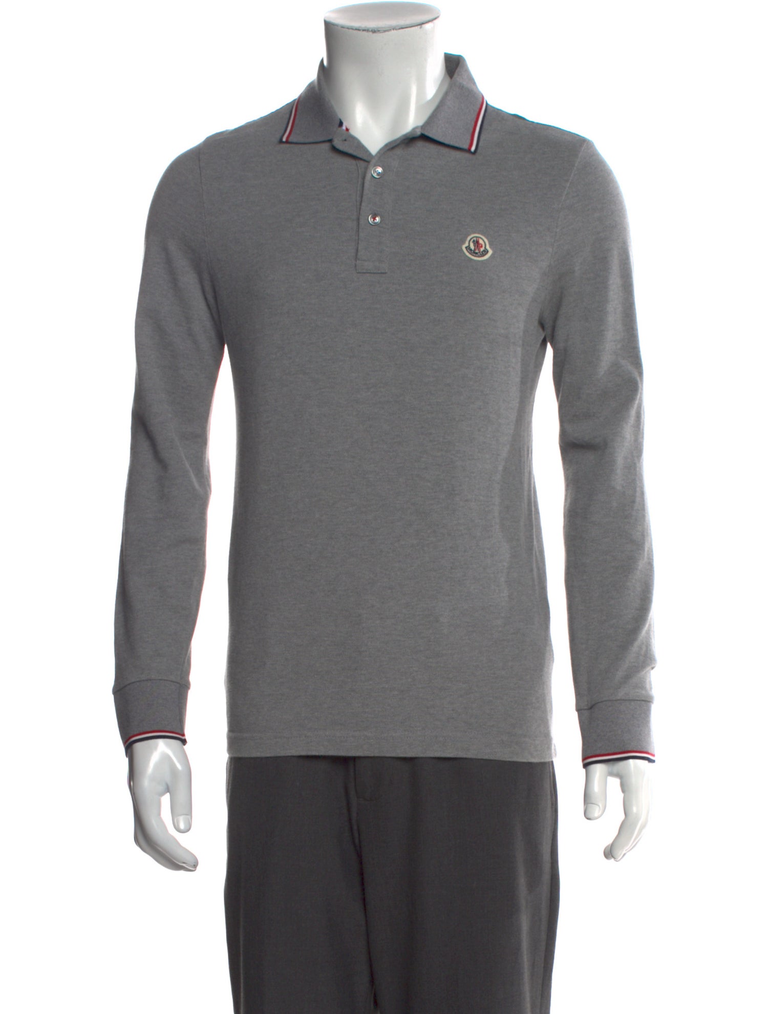 Moncler 2018 Signature Logo Polo Shirt