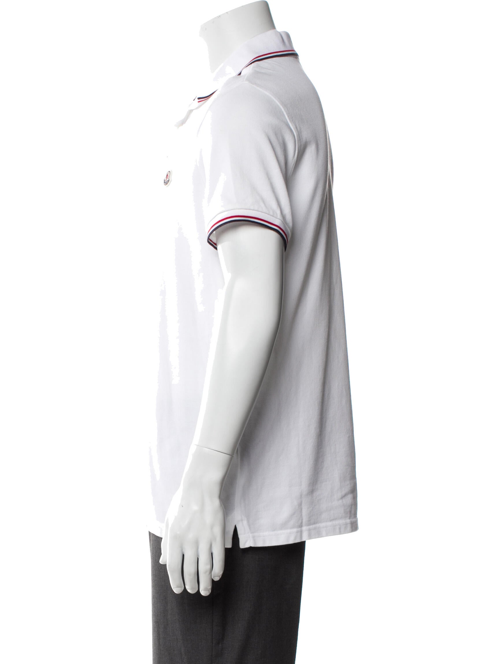 Moncler 2017 Graphic Print Polo Shirt