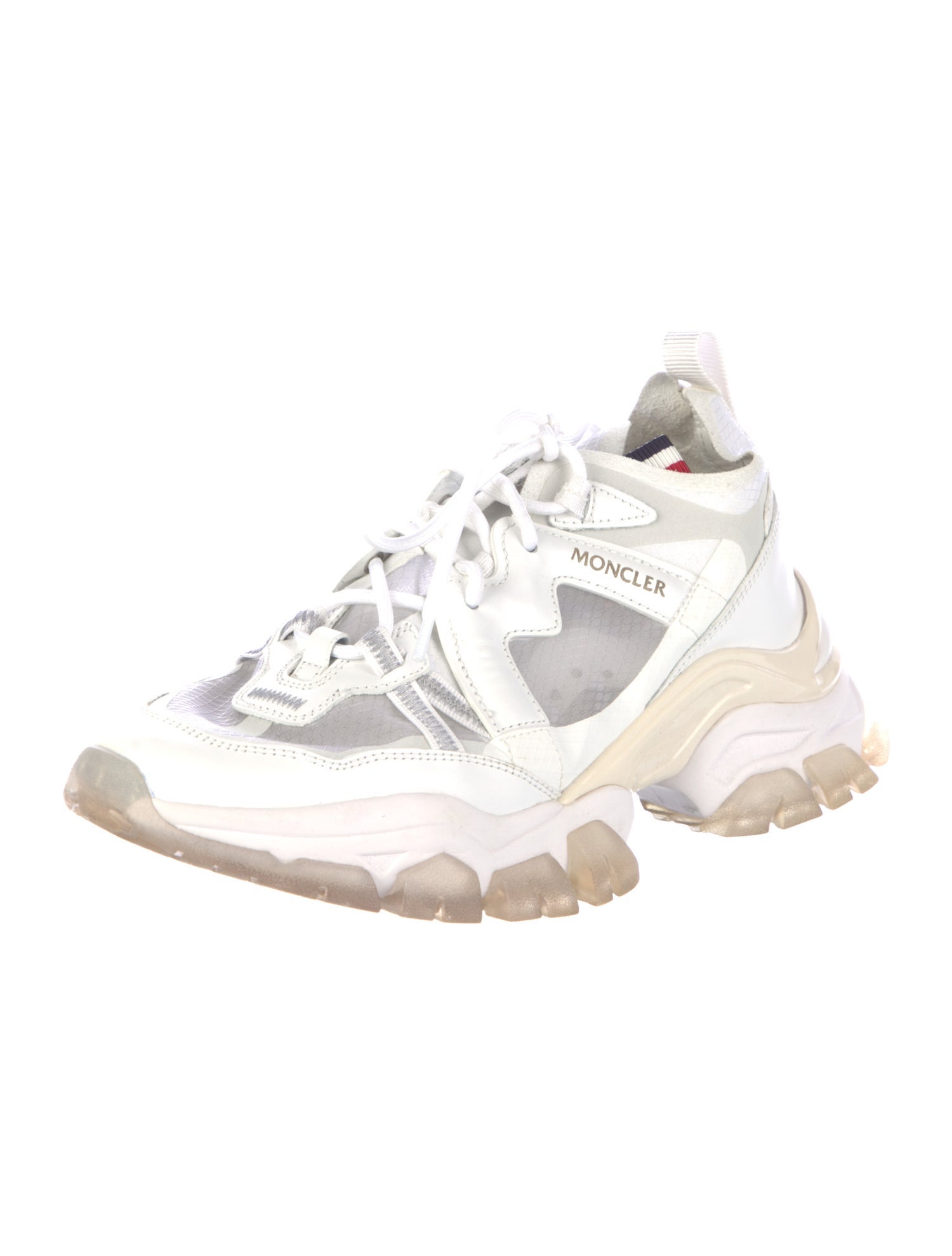 Moncler Leather Chunky Sneakers