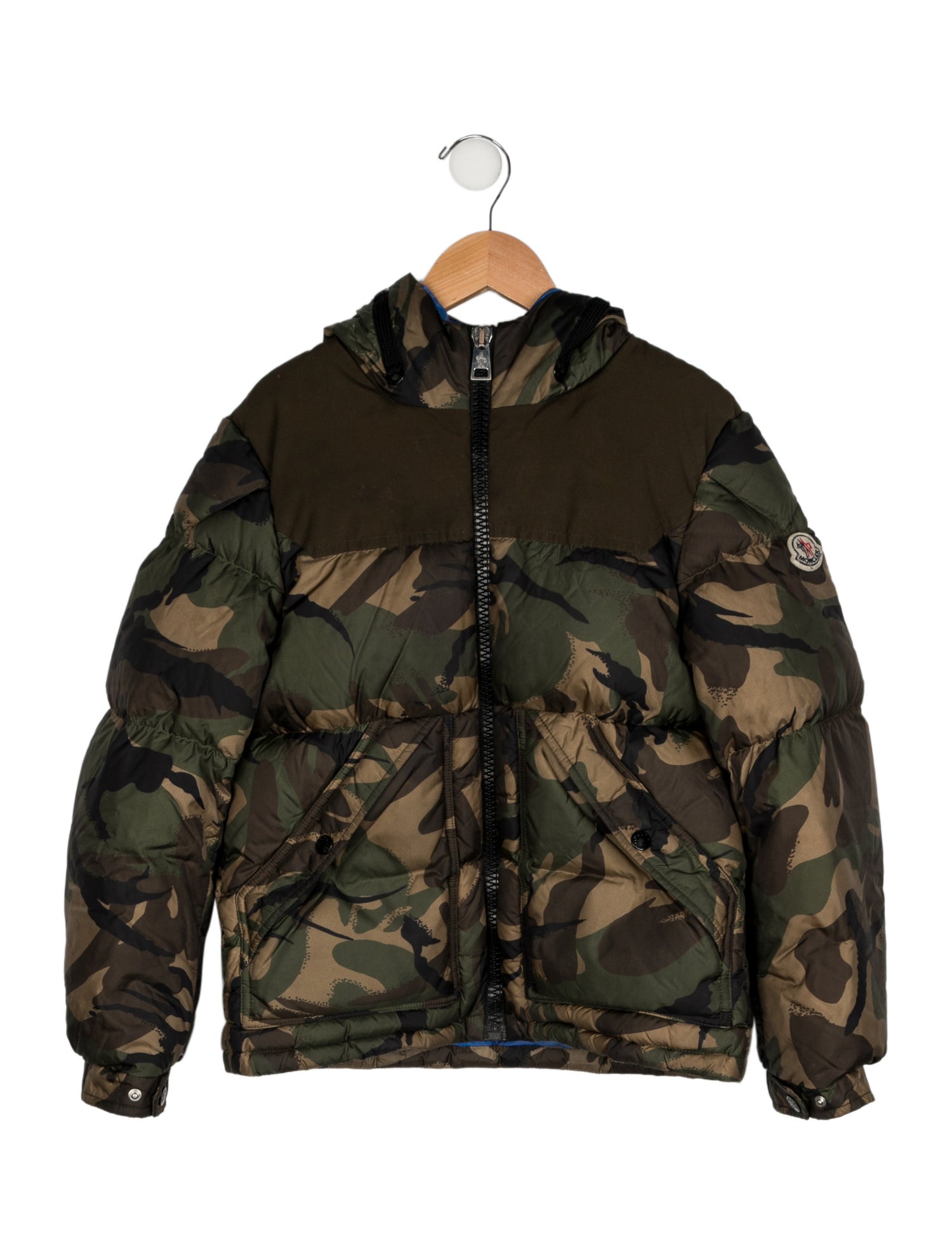 Moncler Printed Down Coat