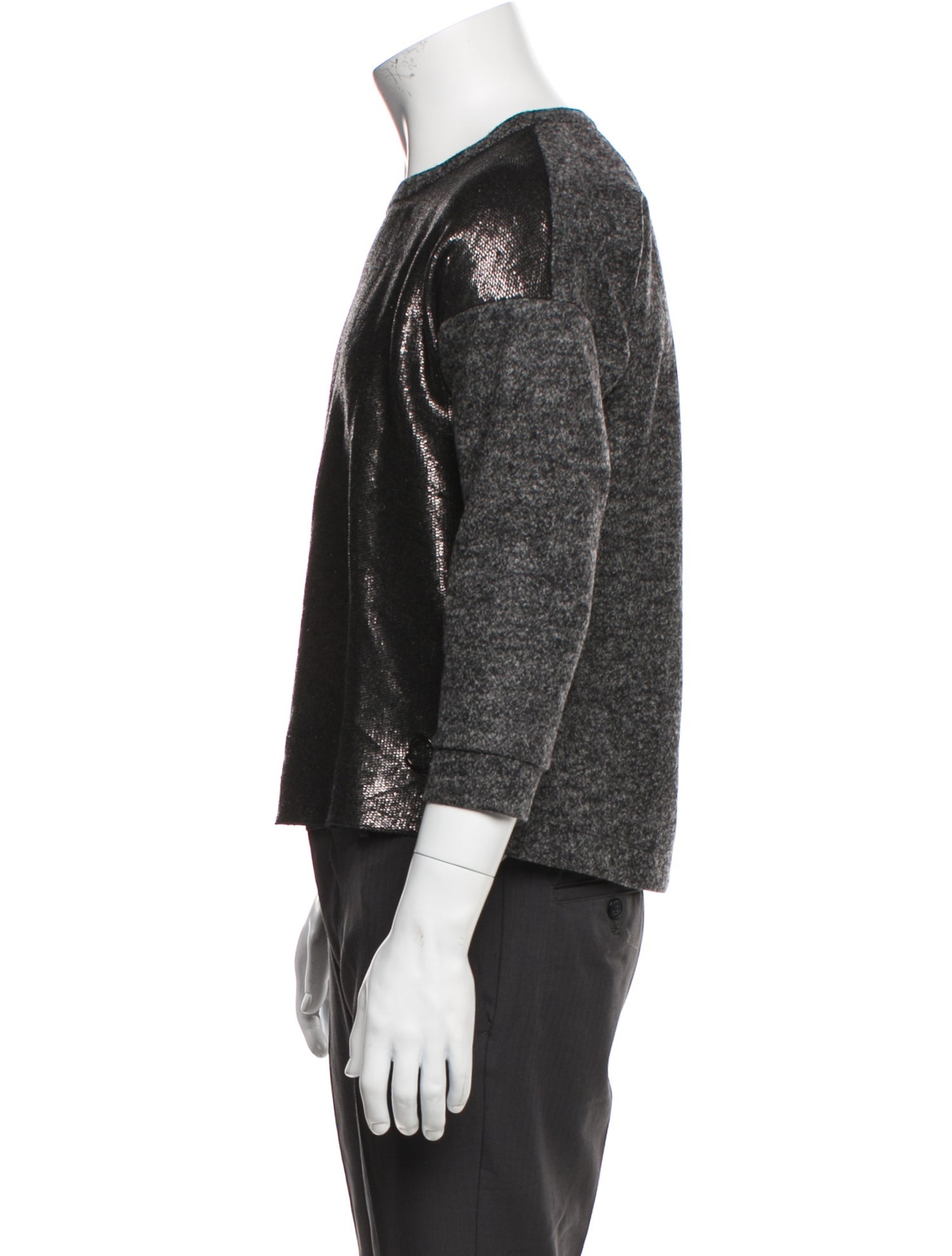 Moncler Virgin Wool Crew Neck Sweatshirt