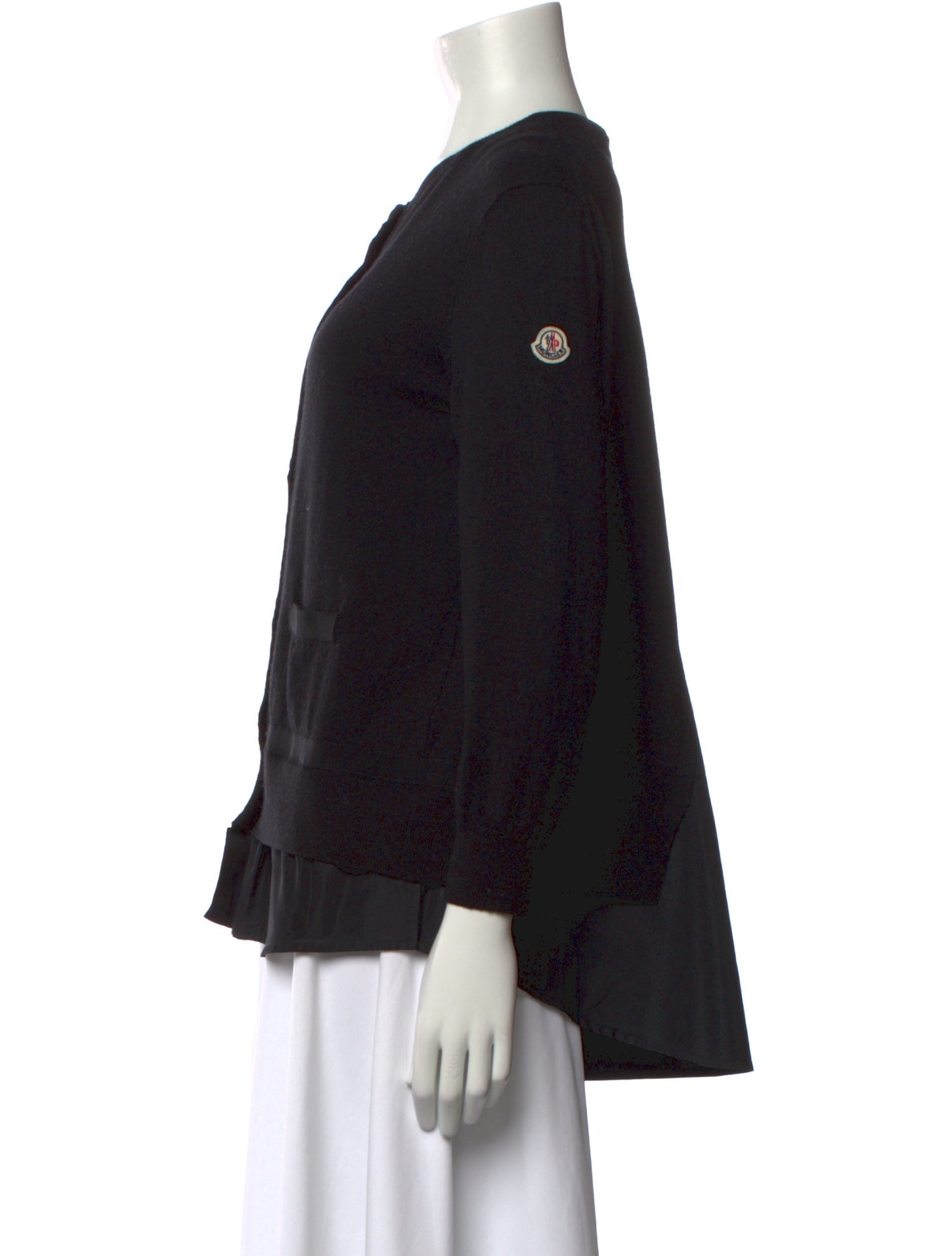 Moncler Virgin Wool Scoop Neck Sweater