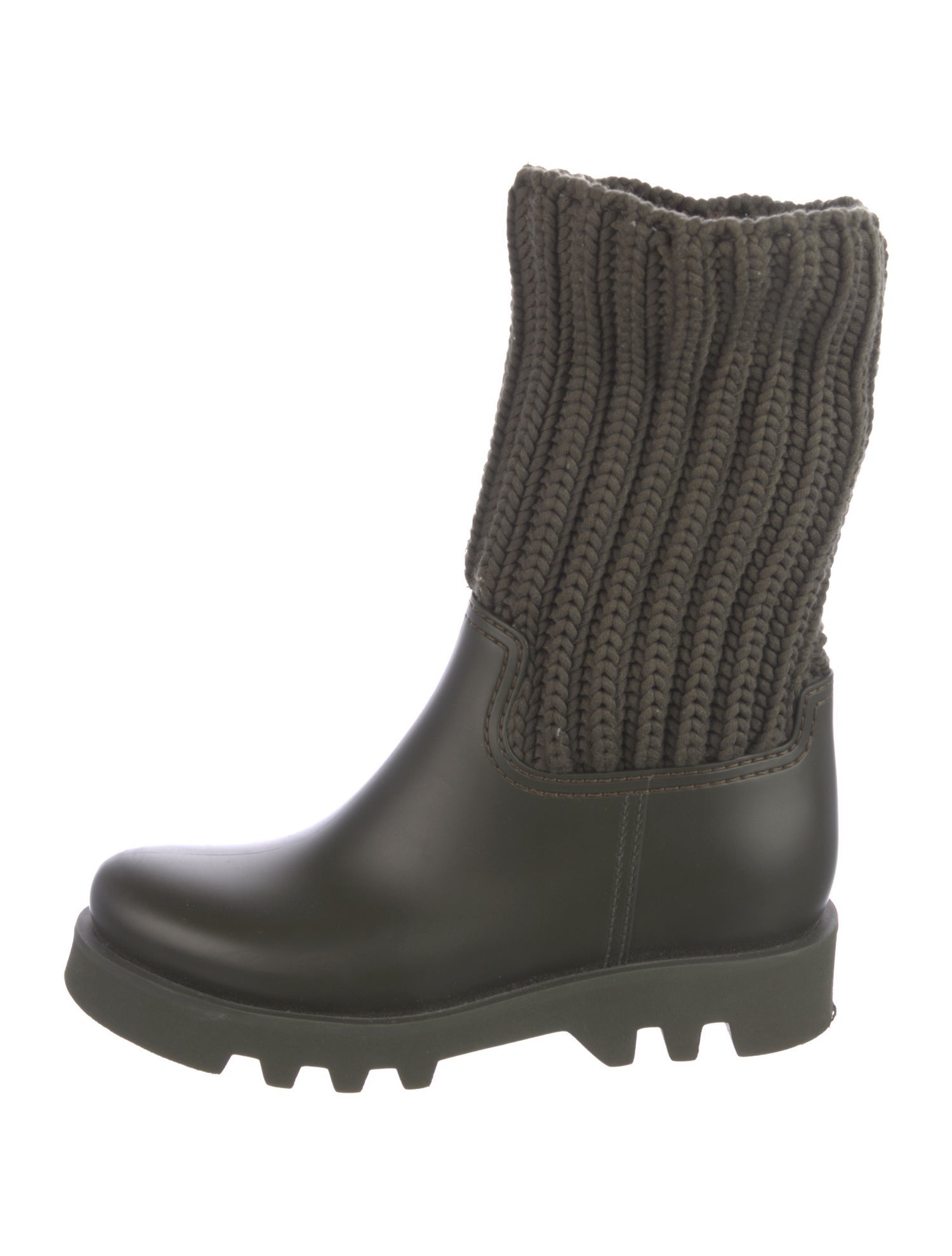 Moncler Rubber Rain Boots