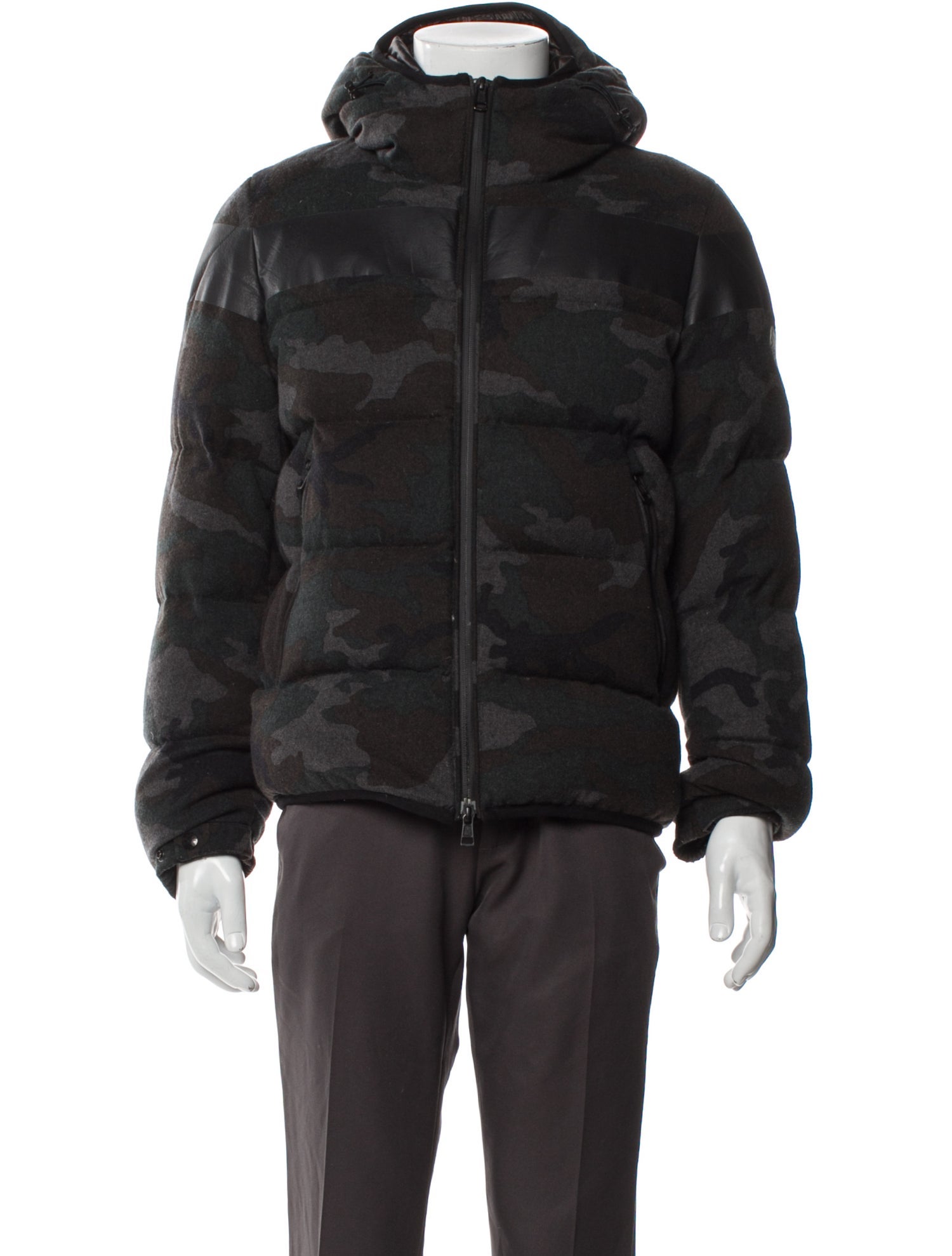 Moncler Wool Puffer Coat