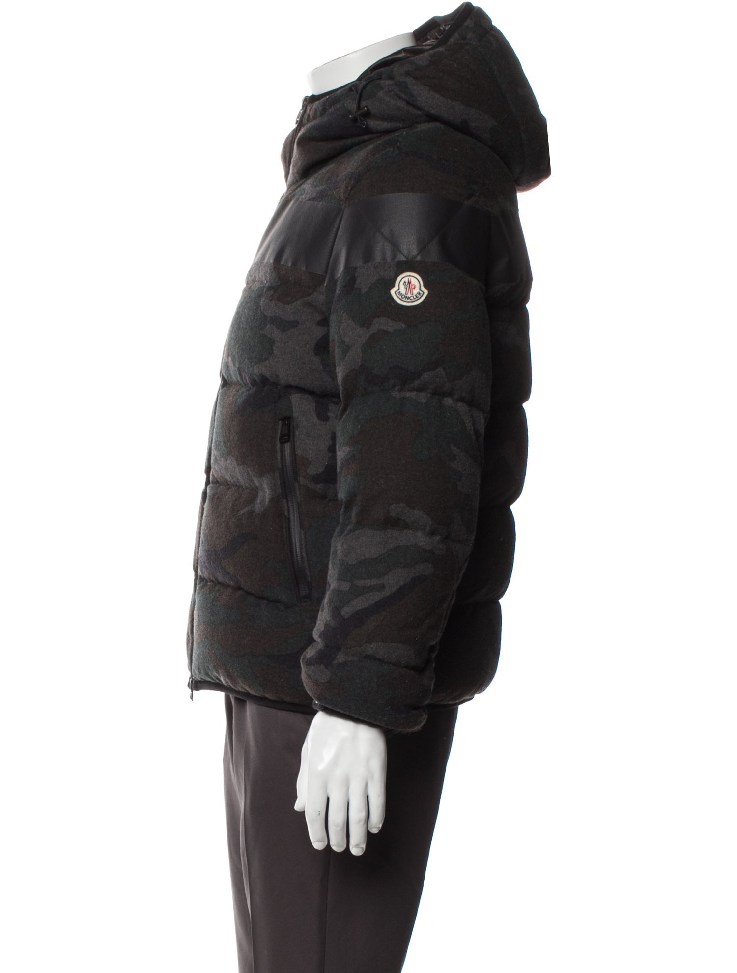 Moncler Wool Puffer Coat