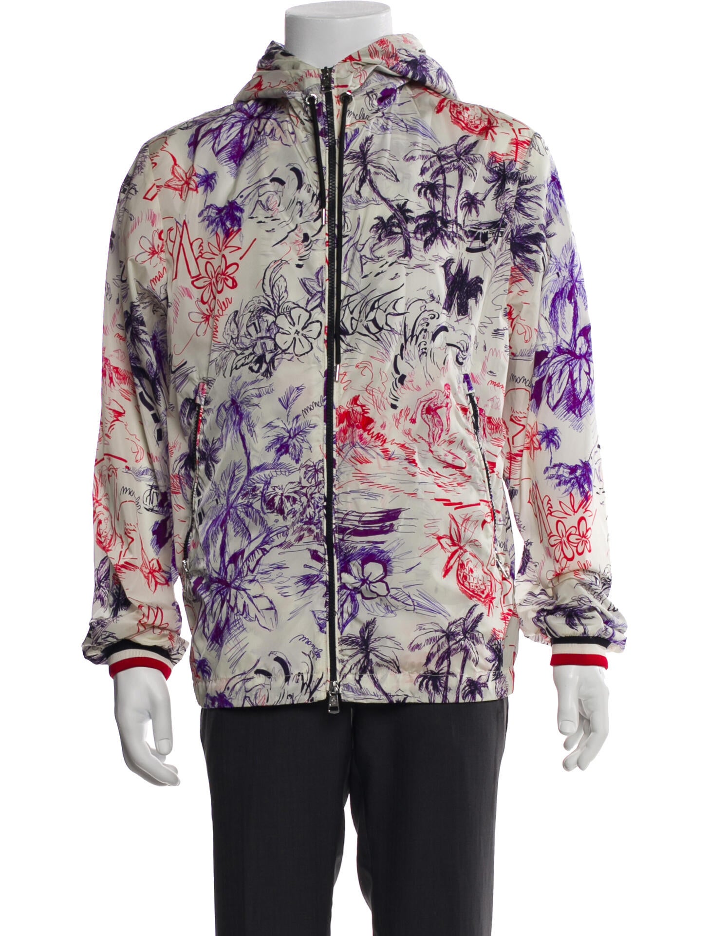 Moncler Printed Windbreaker