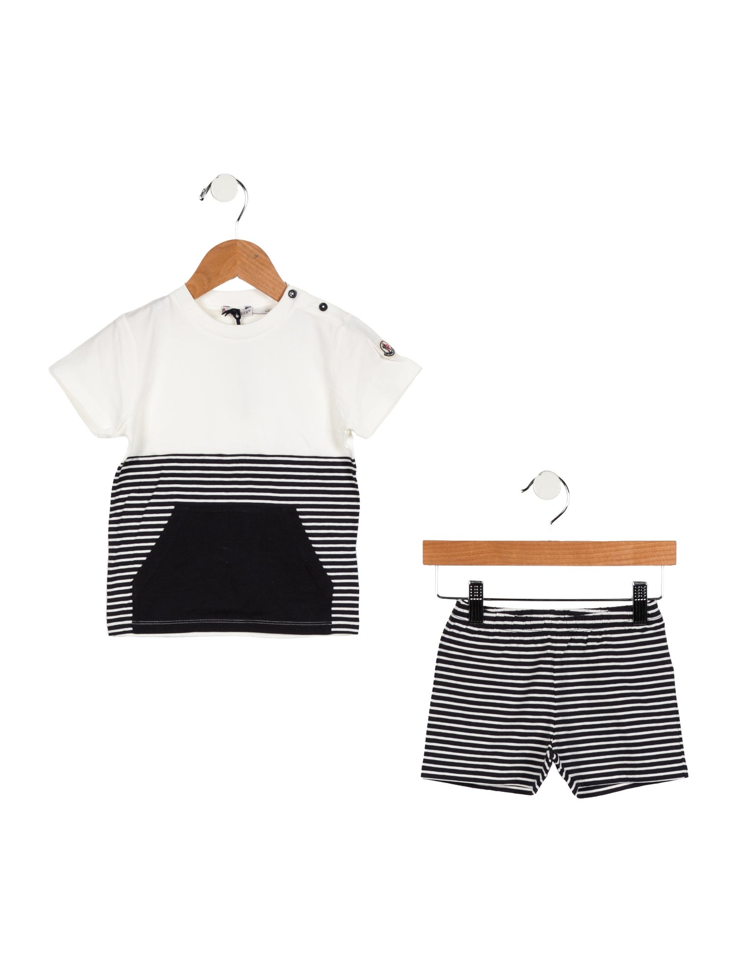 Moncler Toddler Boys' Striped Shirt and Pants Set w/Tags