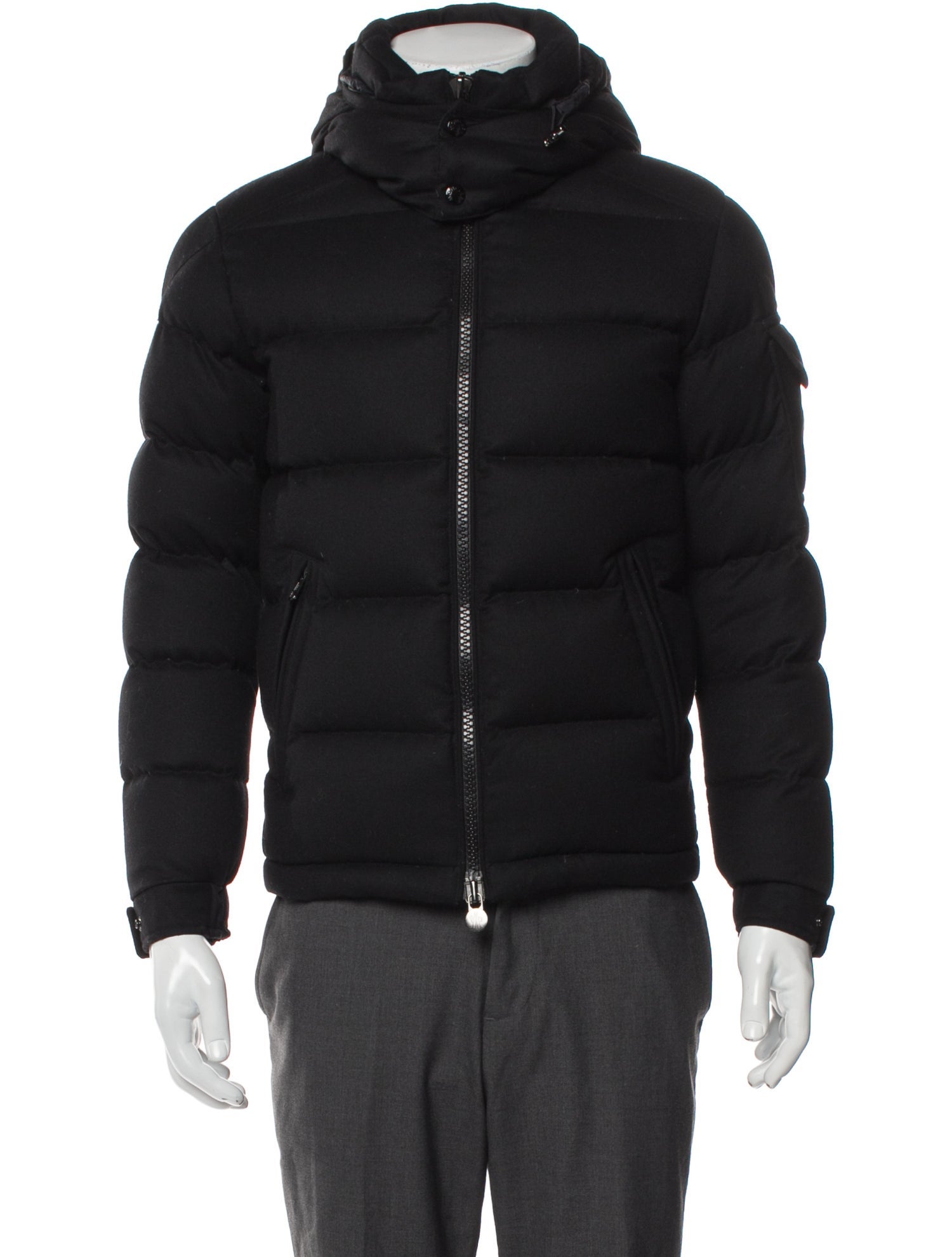 Moncler Virgin Wool Puffer Coat