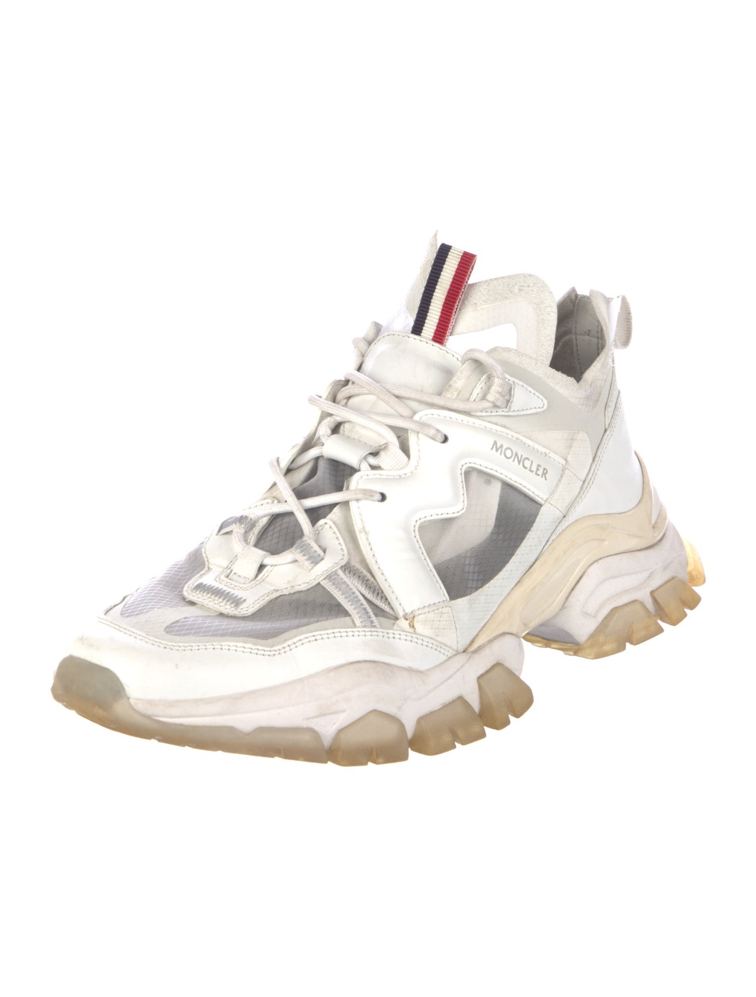 Moncler Leather Athletic Sneakers
