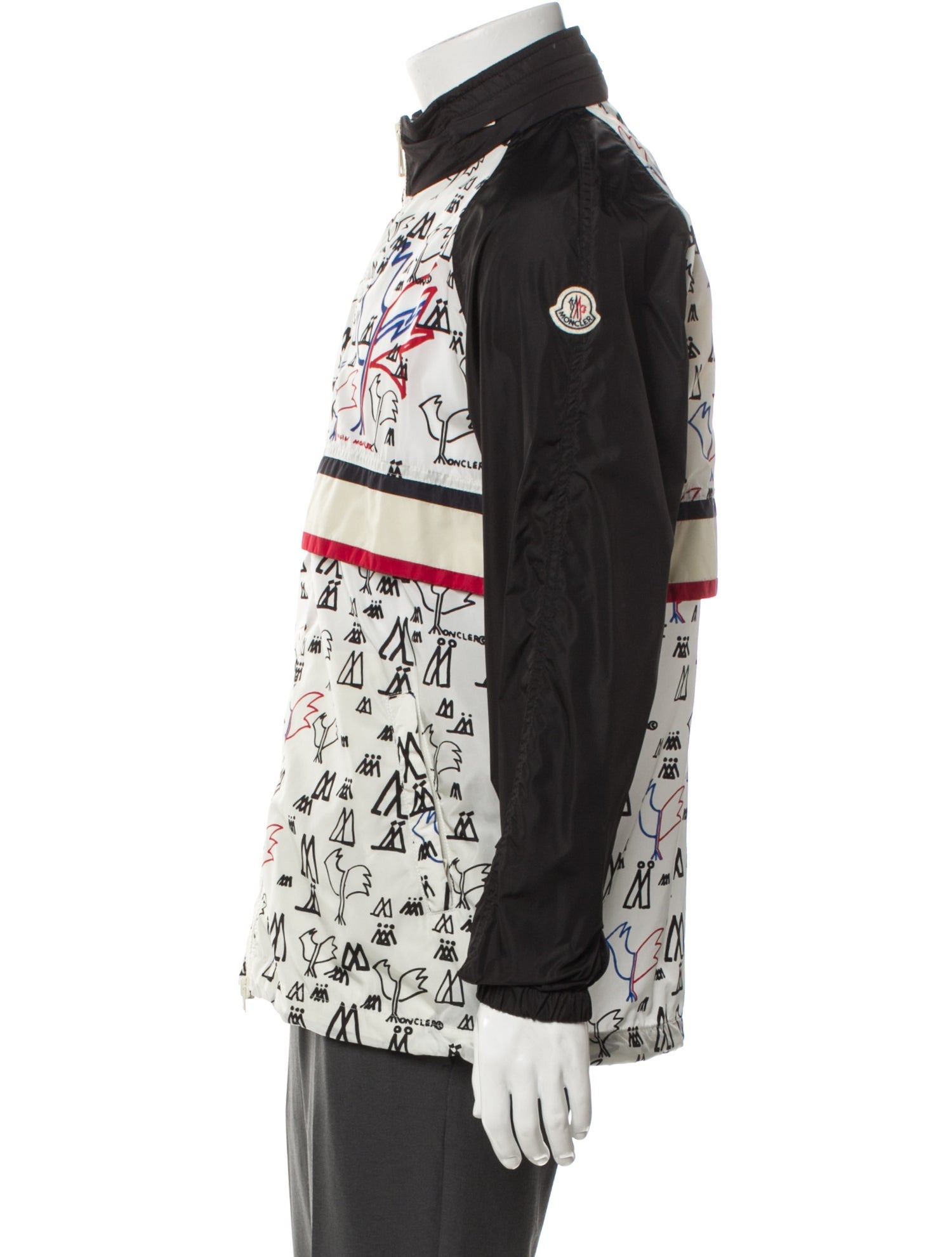 Moncler Graphic Print Windbreaker