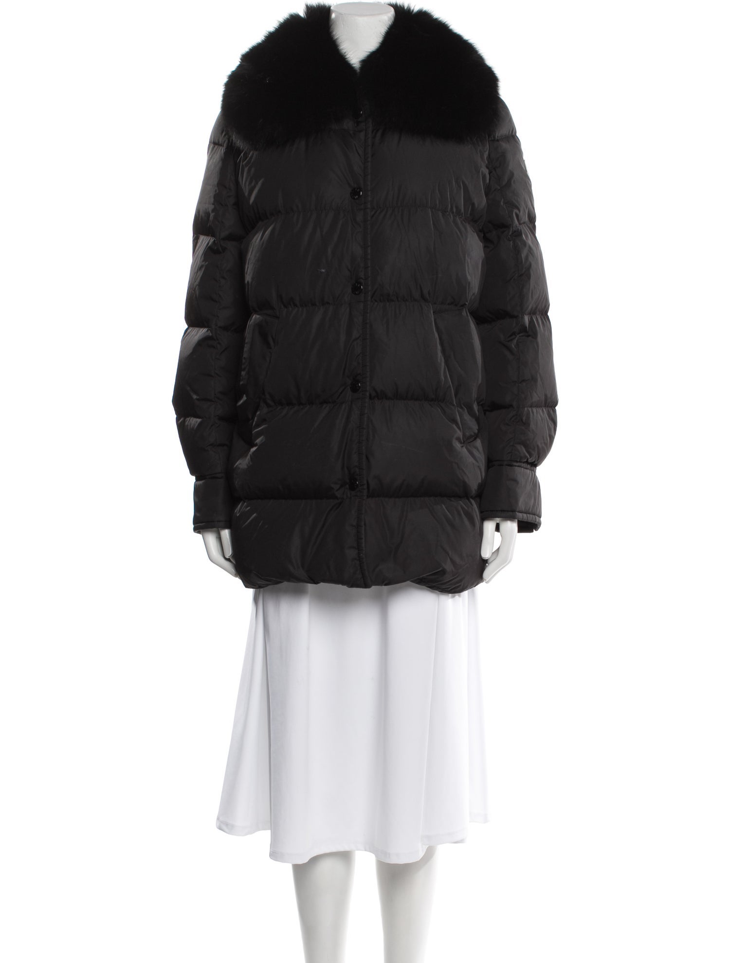 Moncler Faux Fur Jacket