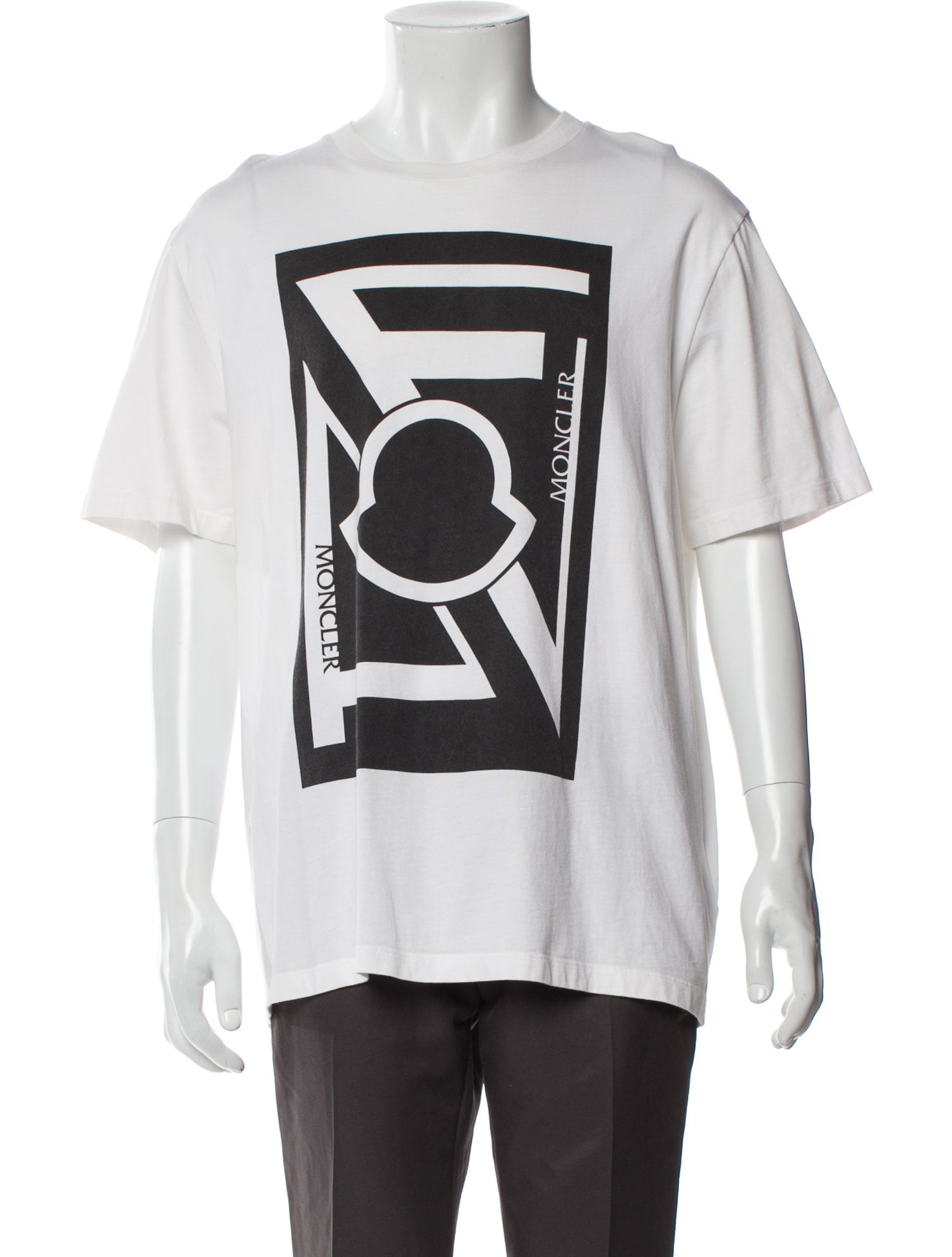 Moncler Graphic Print Short Sleeve Shirt