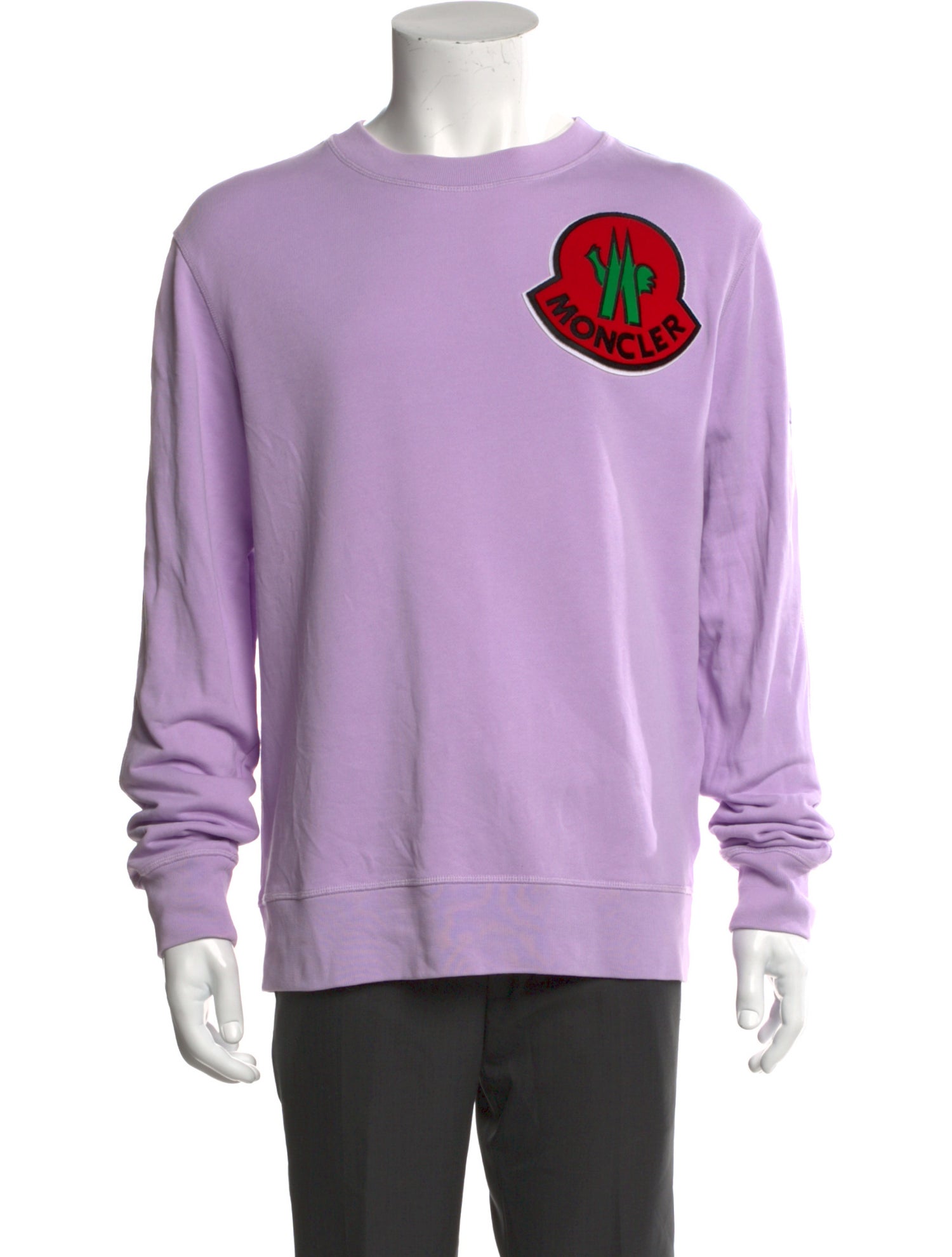 Moncler Graphic Print Crew Neck Sweatshirt