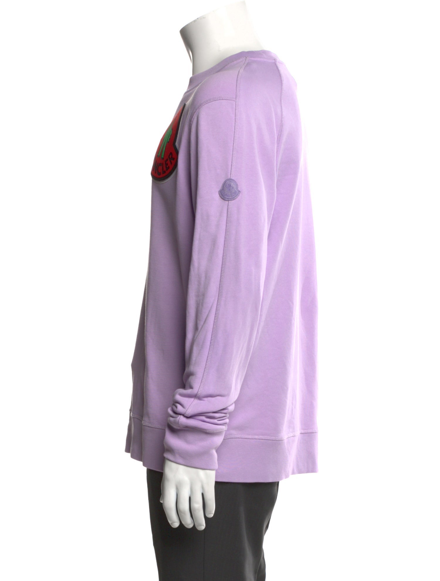 Moncler Graphic Print Crew Neck Sweatshirt