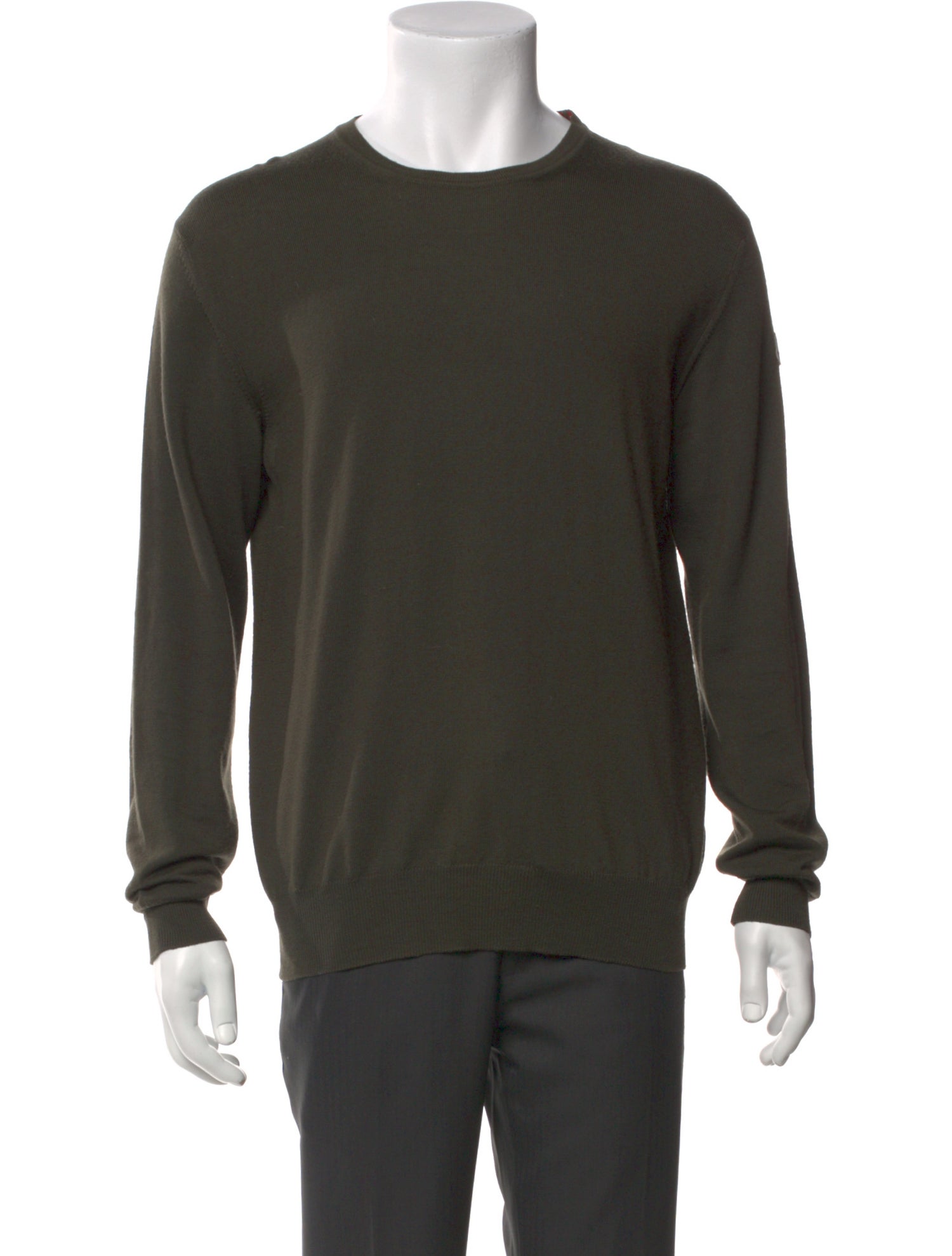 Moncler Virgin Wool Crew Neck T-Shirt