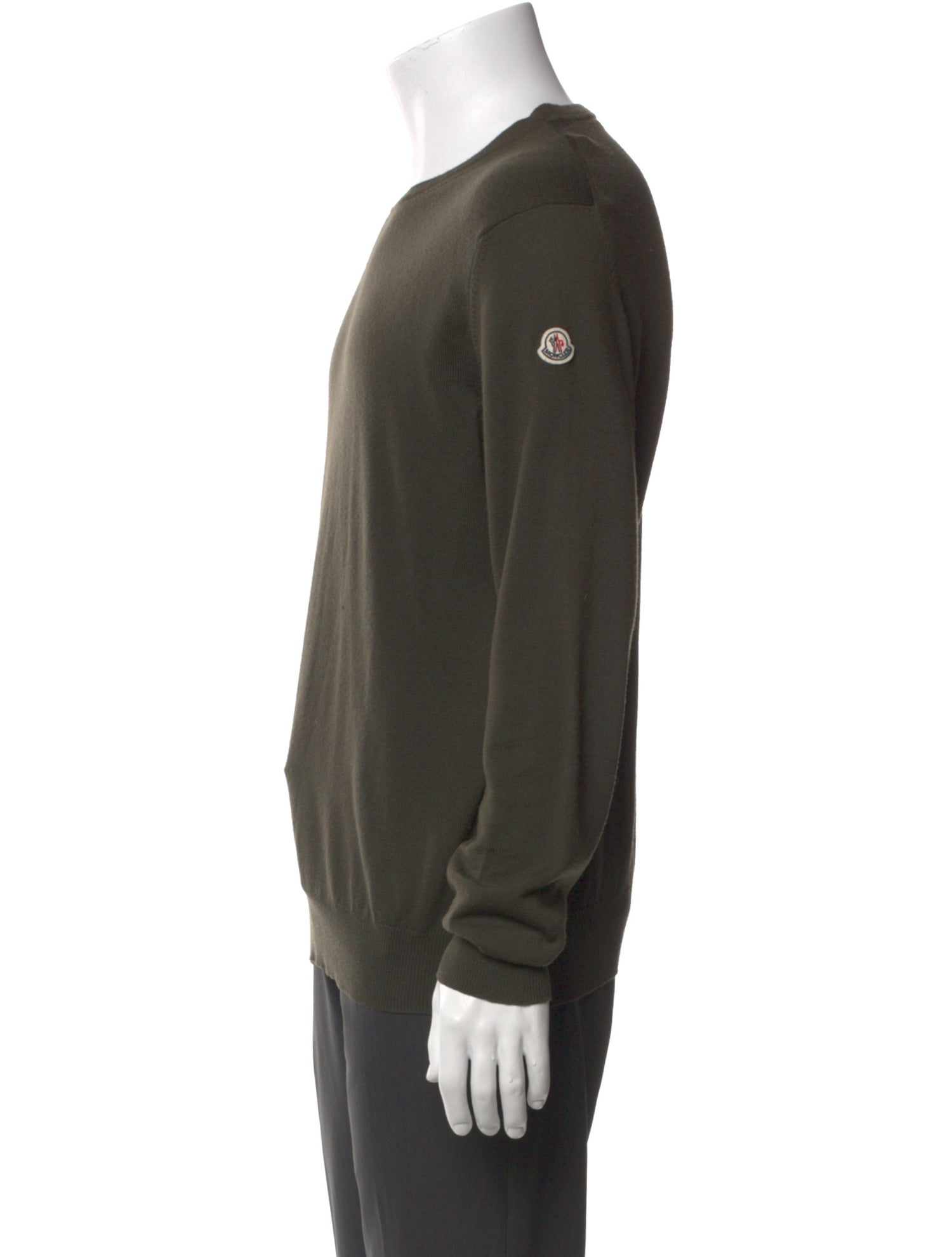 Moncler Virgin Wool Crew Neck T-Shirt