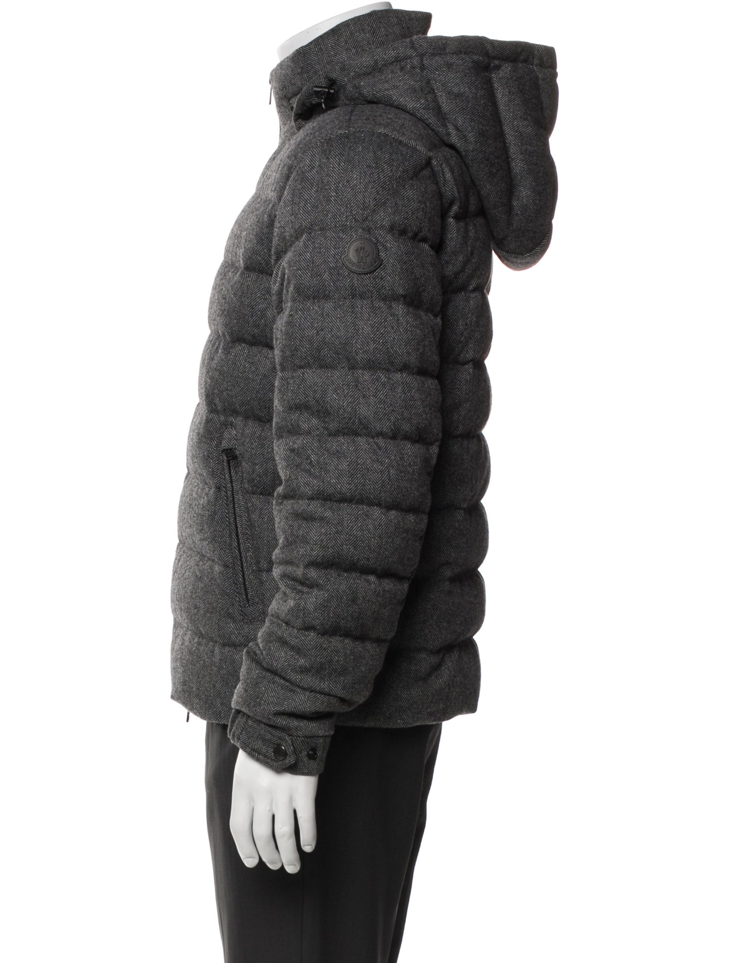 Moncler Virgin Wool Puffer Coat w/ Tags